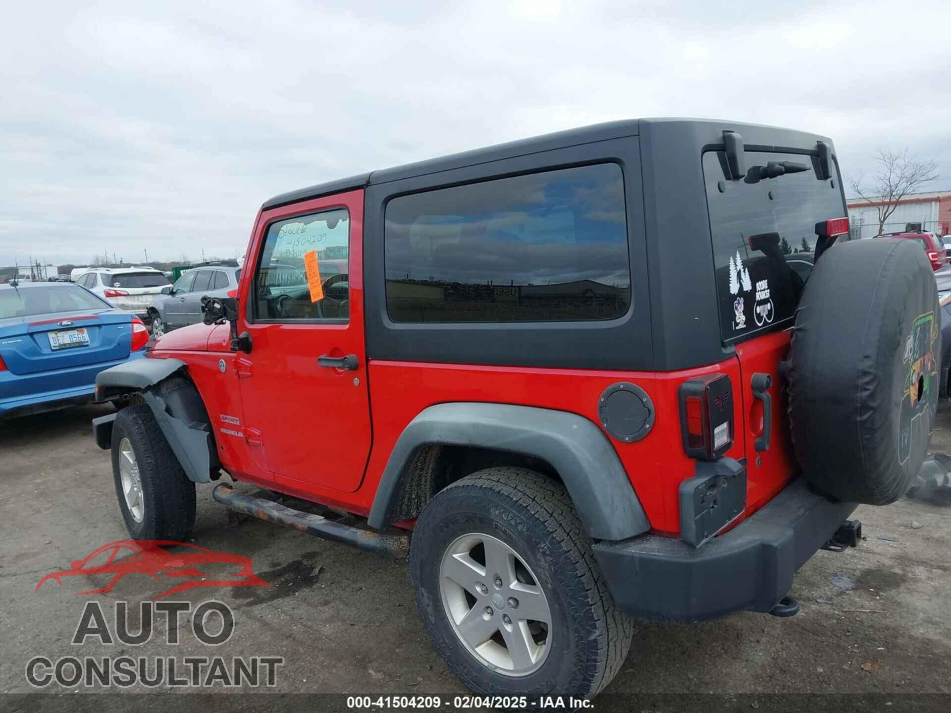 JEEP WRANGLER 2011 - 1J4AA2D12BL510068