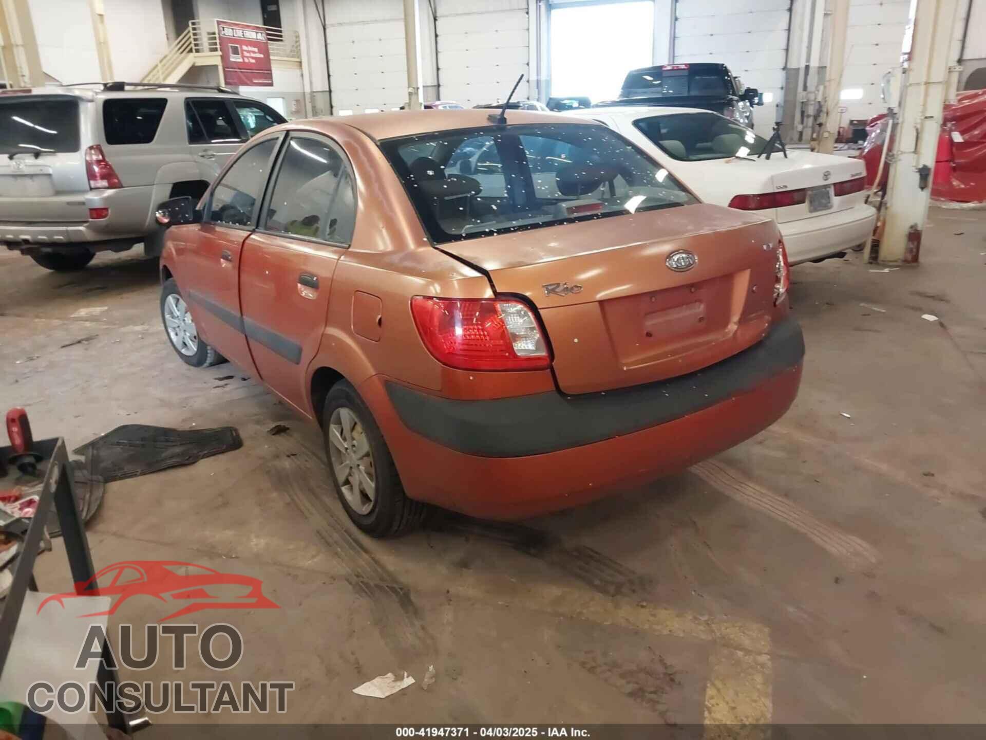 KIA RIO 2009 - KNADE223796547229