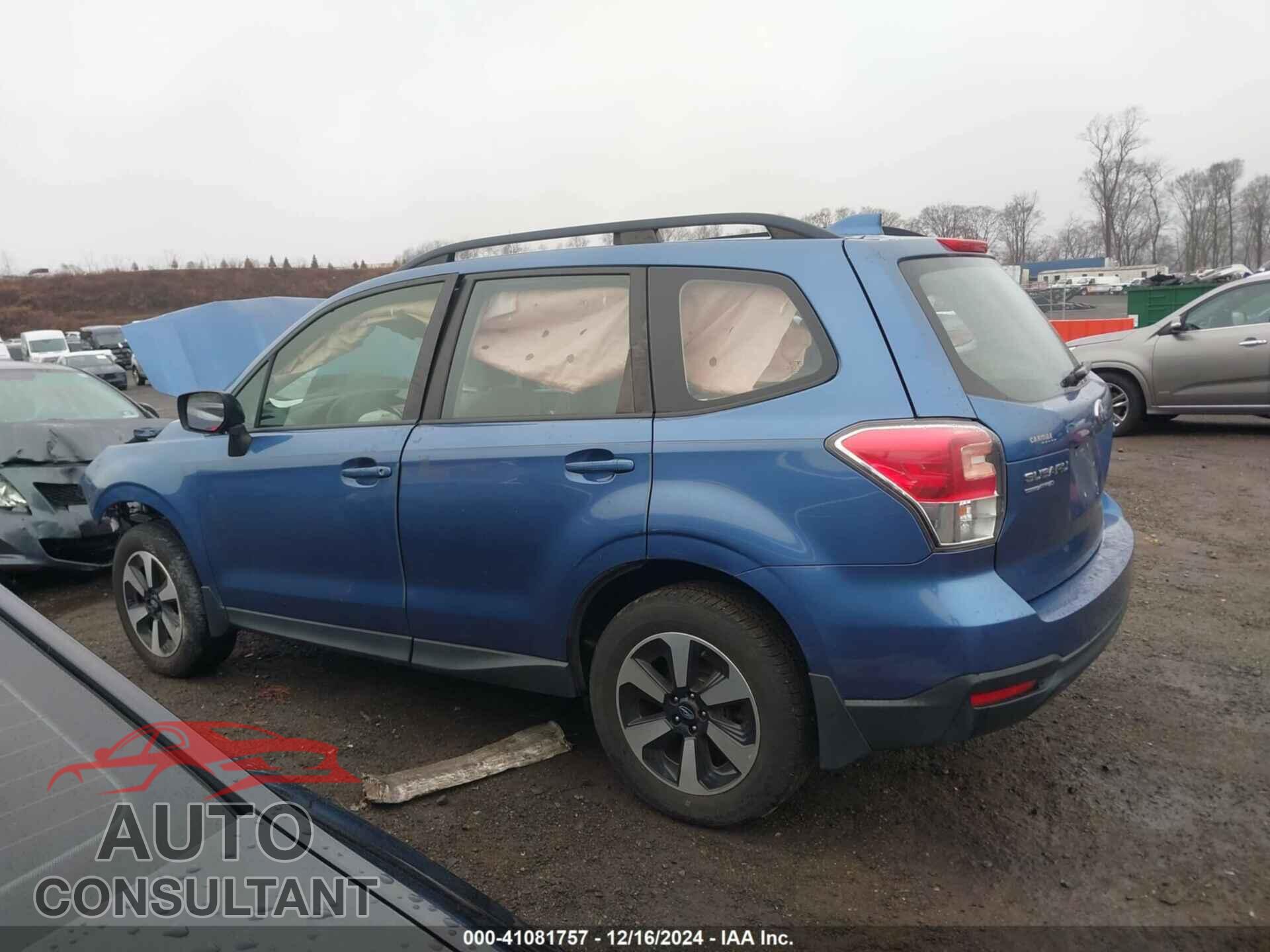 SUBARU FORESTER 2018 - JF2SJABC5JH497277