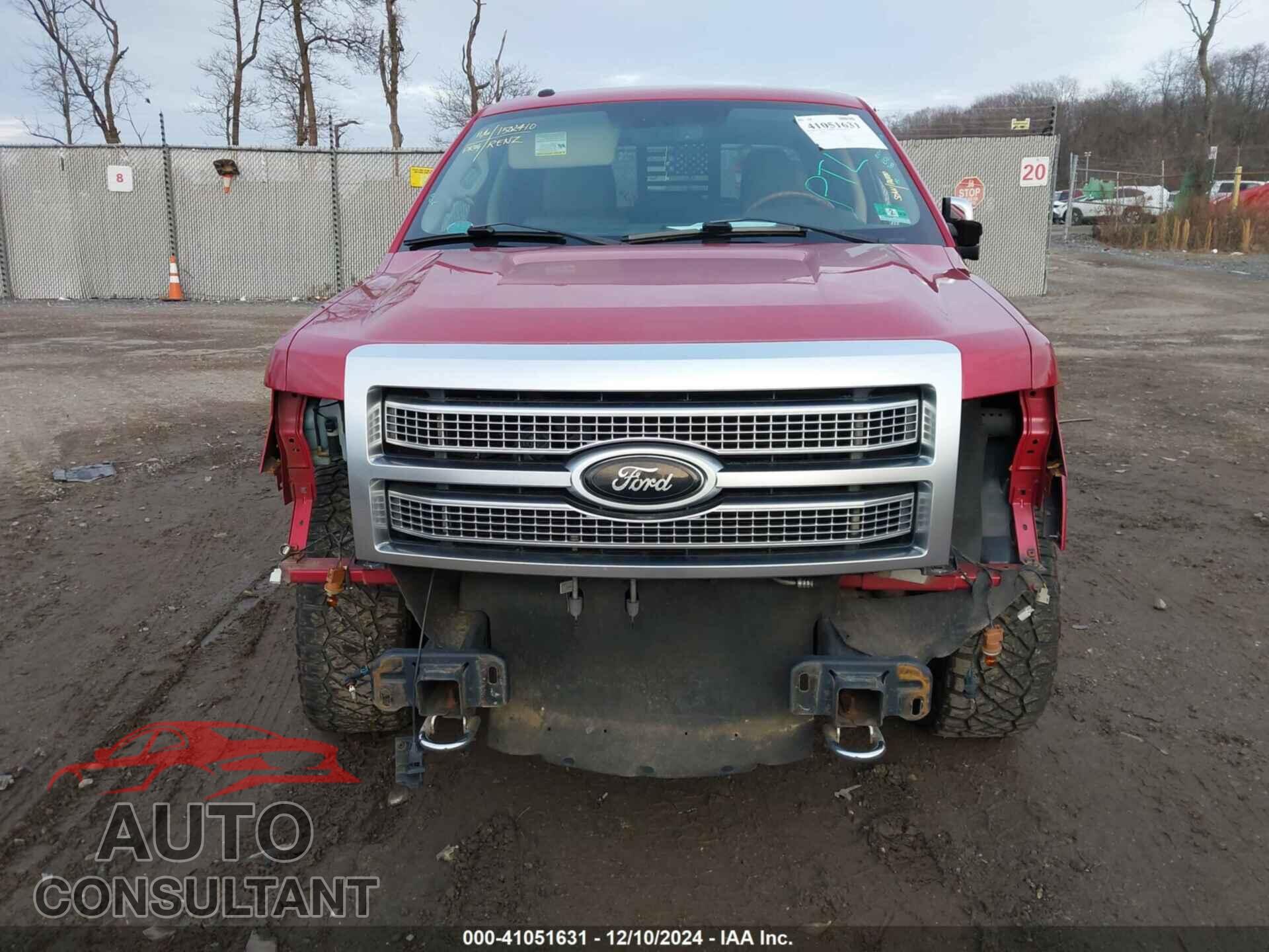 FORD F-150 2010 - 1FTFW1EV1AFD38122