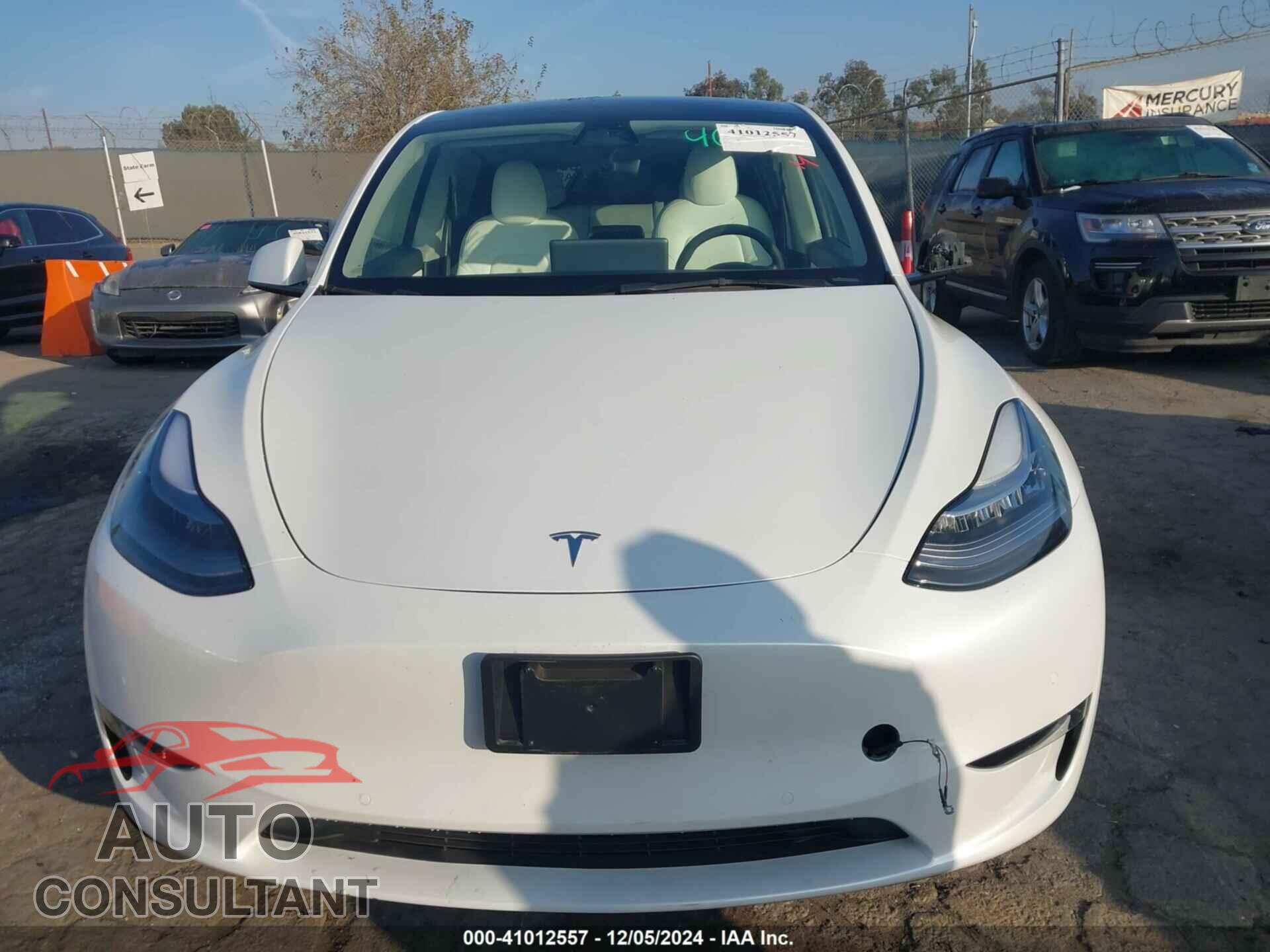 TESLA MODEL Y 2022 - 7SAYGAEE0NF381840