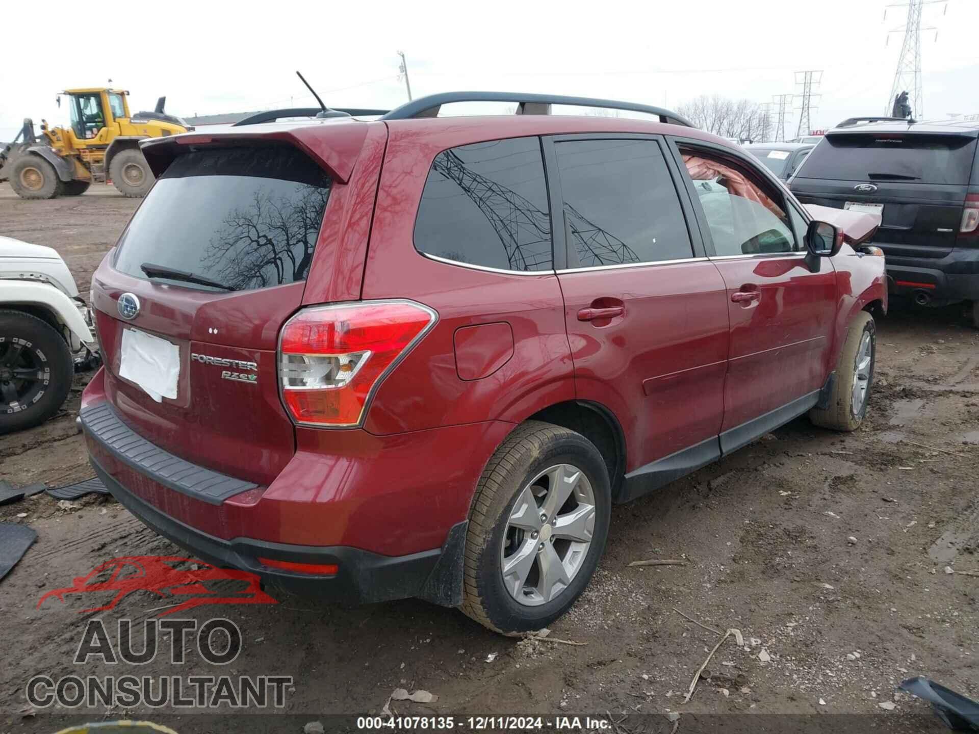 SUBARU FORESTER 2015 - JF2SJAKC2FH511952