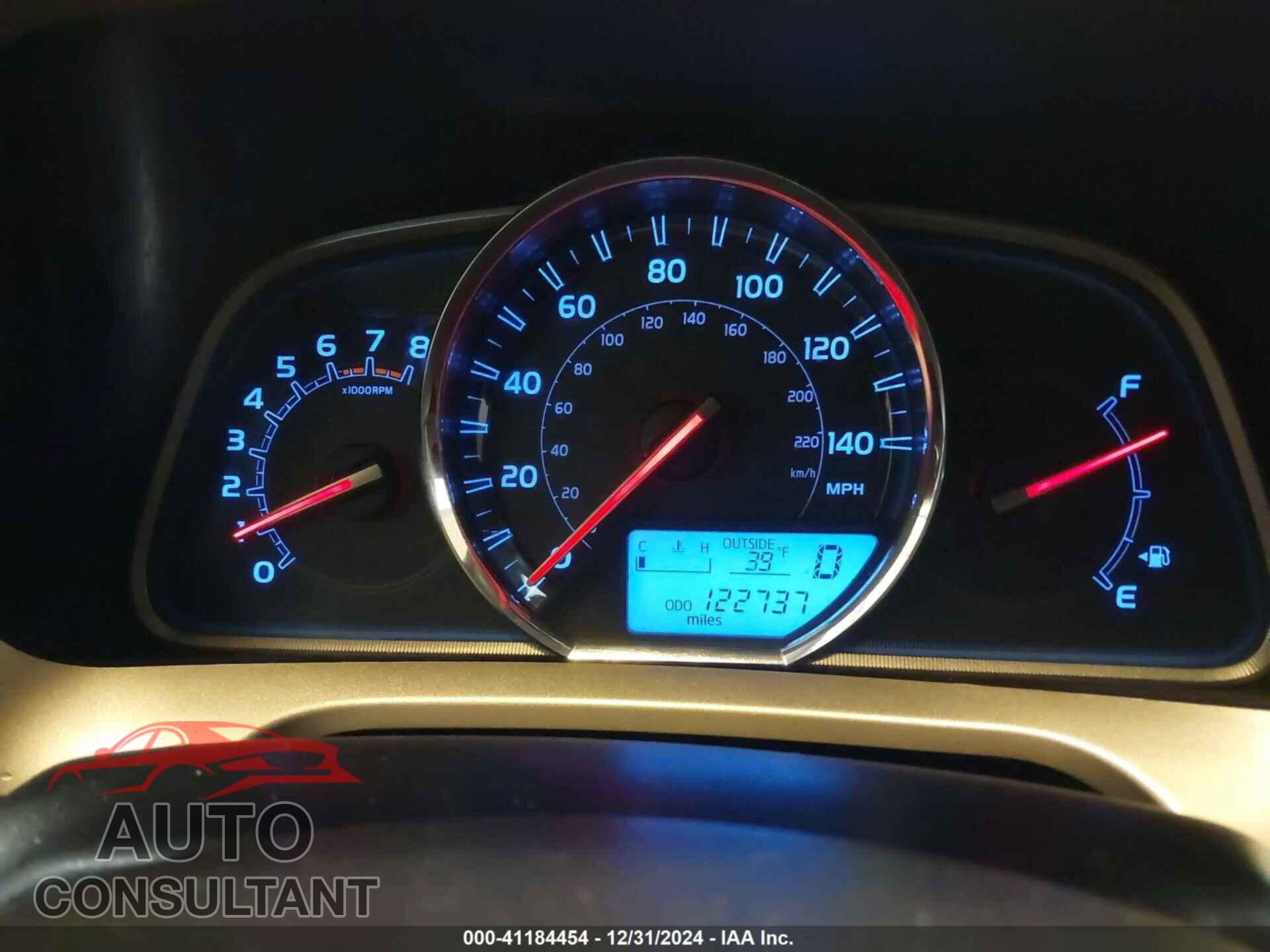TOYOTA RAV4 2013 - 2T3DFREV3DW020561