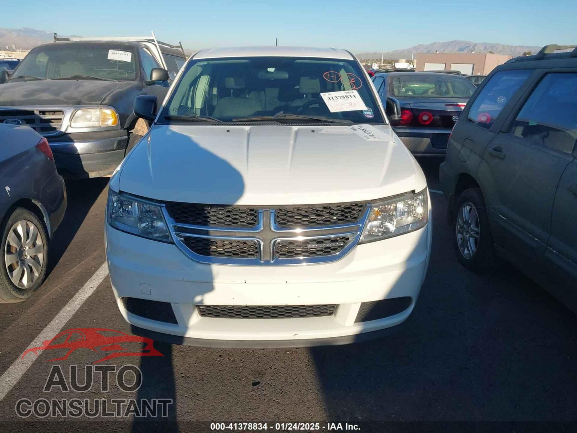 DODGE JOURNEY 2012 - 3C4PDCAB8CT215749