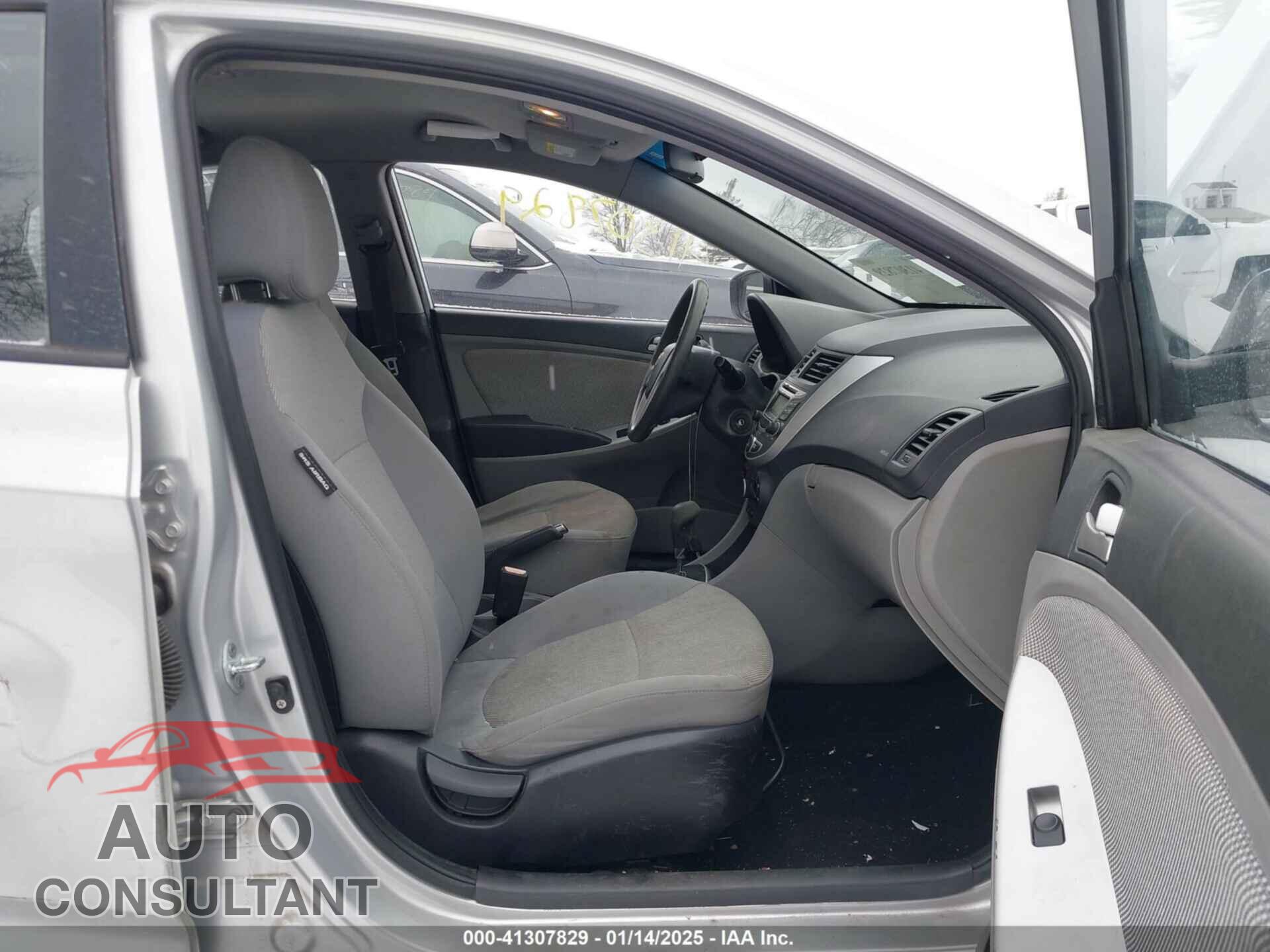 HYUNDAI ACCENT 2012 - KMHCT4AE1CU047584