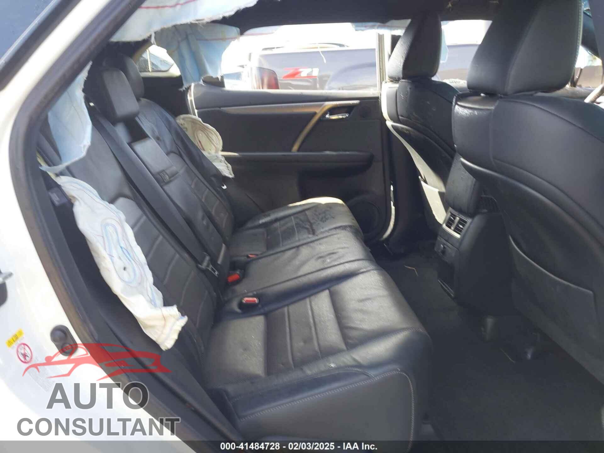 LEXUS RX 350 2017 - 2T2ZZMCA2HC074882