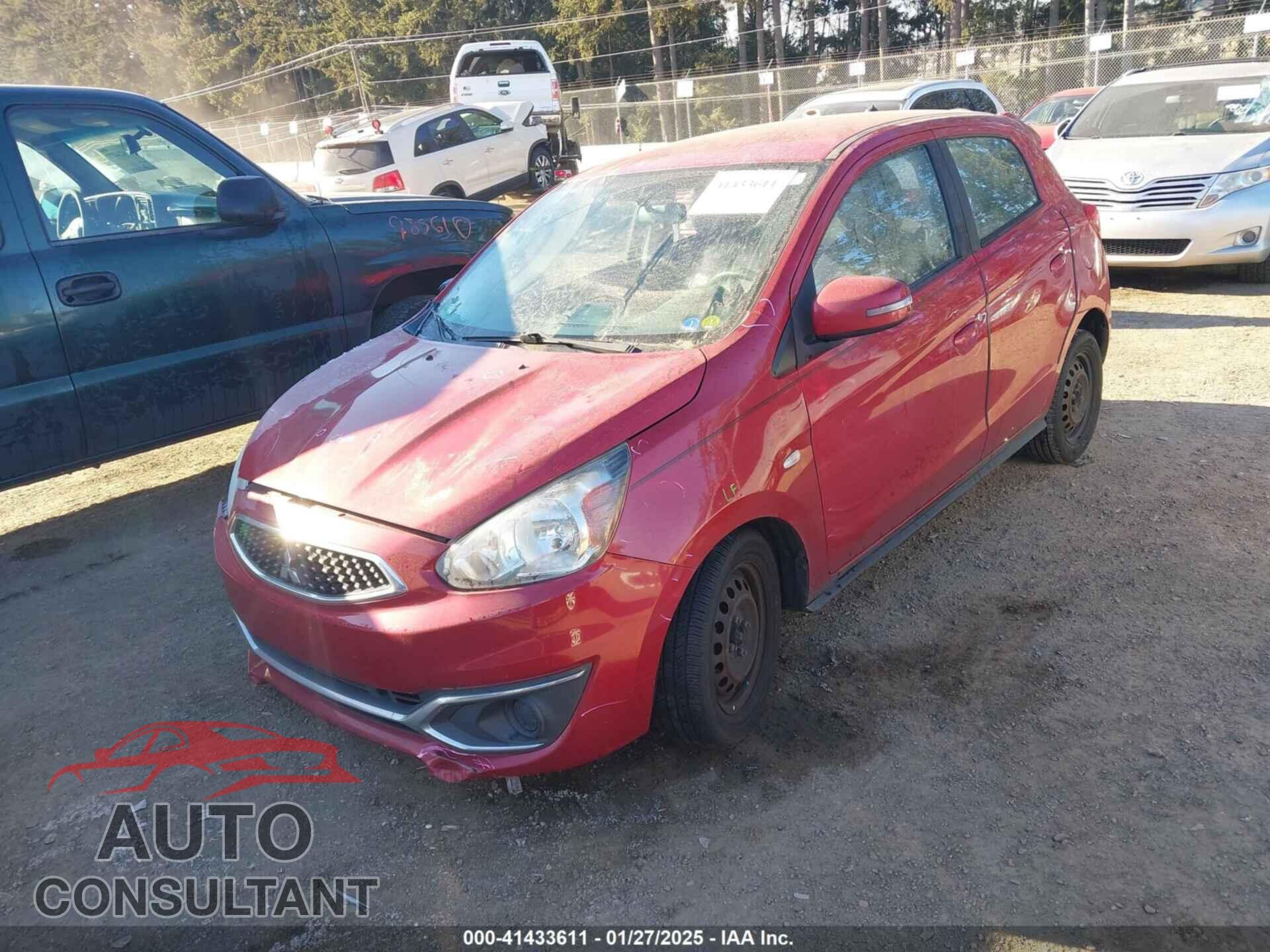MITSUBISHI MIRAGE 2017 - ML32A3HJ2HH005348