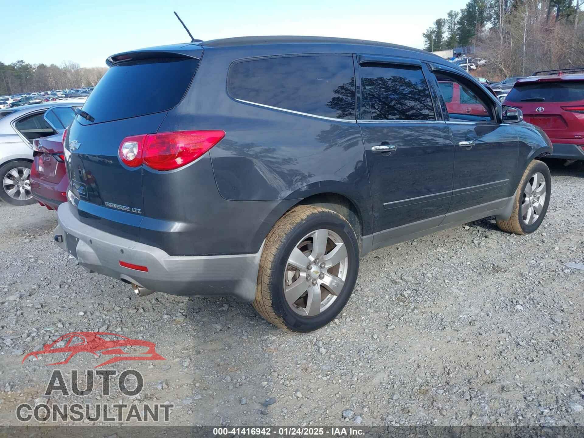 CHEVROLET TRAVERSE 2012 - 1GNKRLED3CJ292793