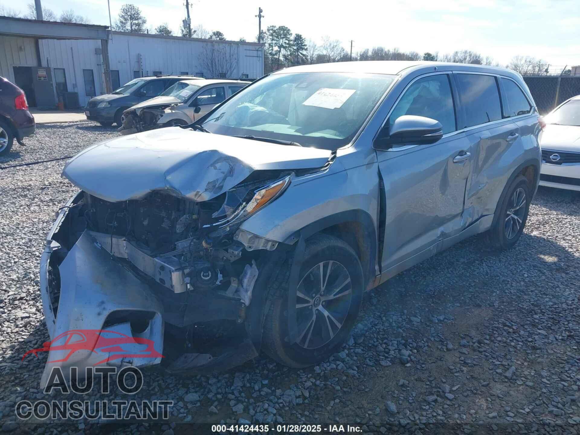 TOYOTA HIGHLANDER 2017 - 5TDZZRFH5HS221875