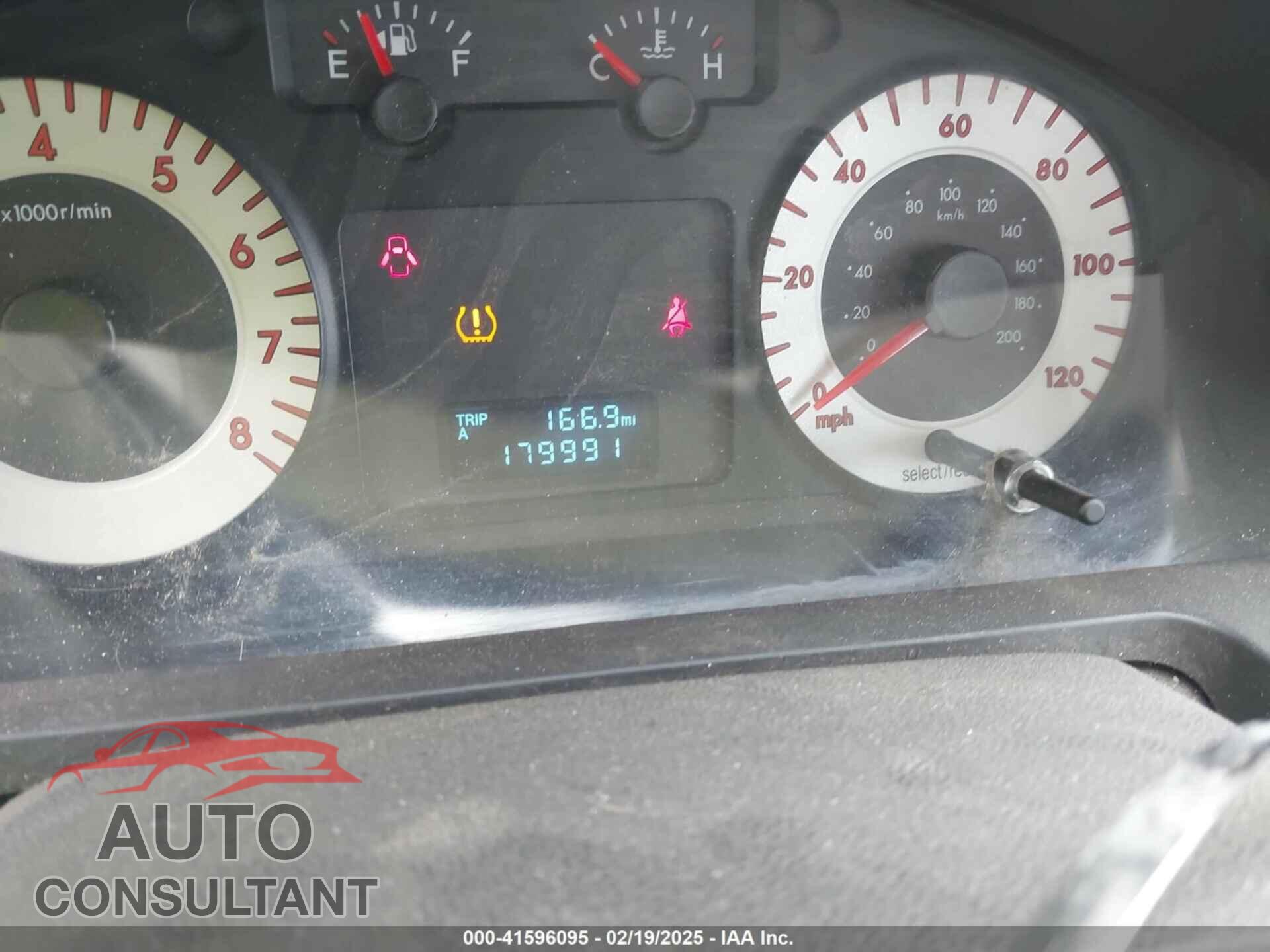 MAZDA TRIBUTE 2009 - 4F2CZ92799KM01517