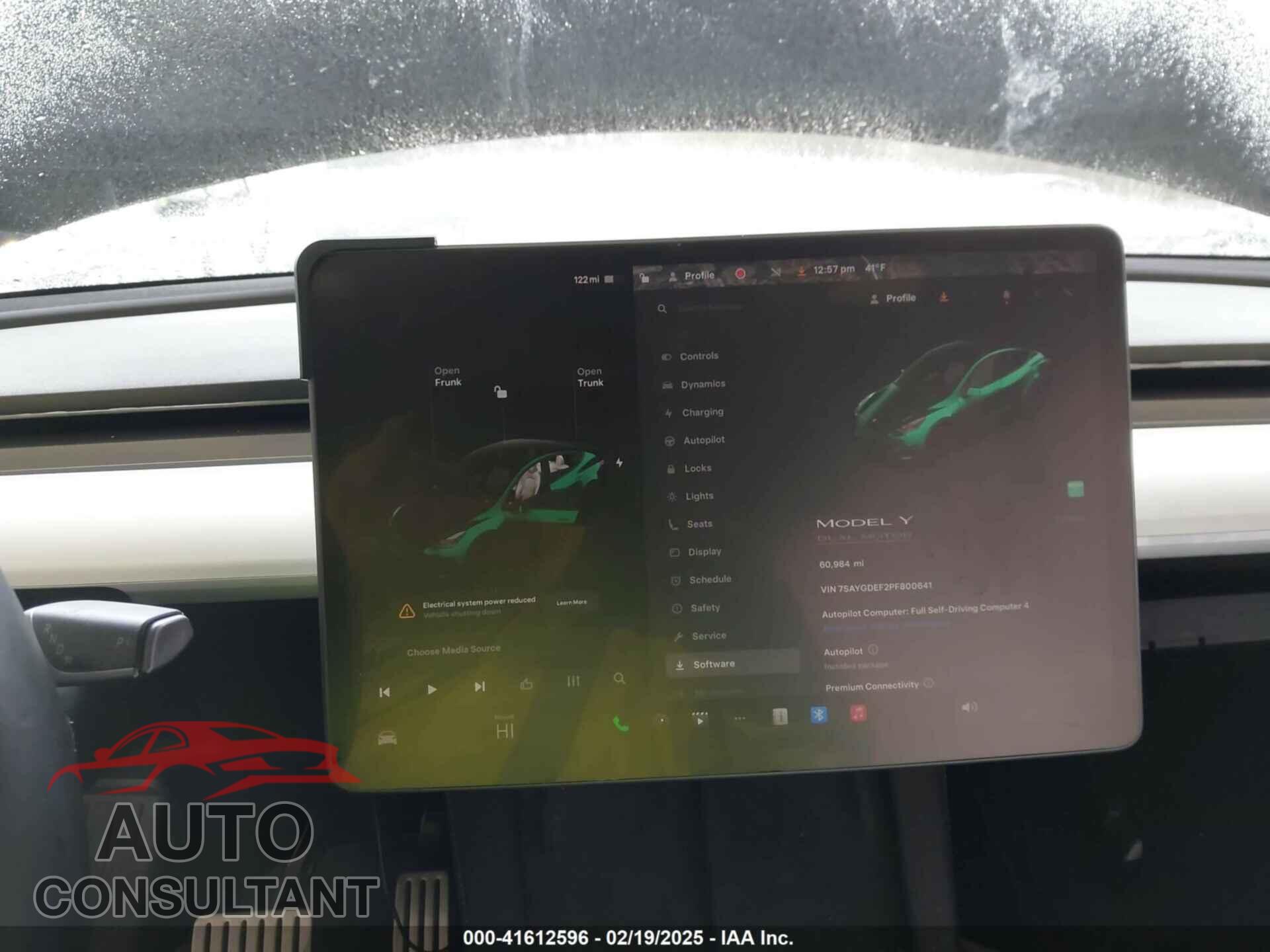TESLA MODEL Y 2023 - 7SAYGDEF2PF800641