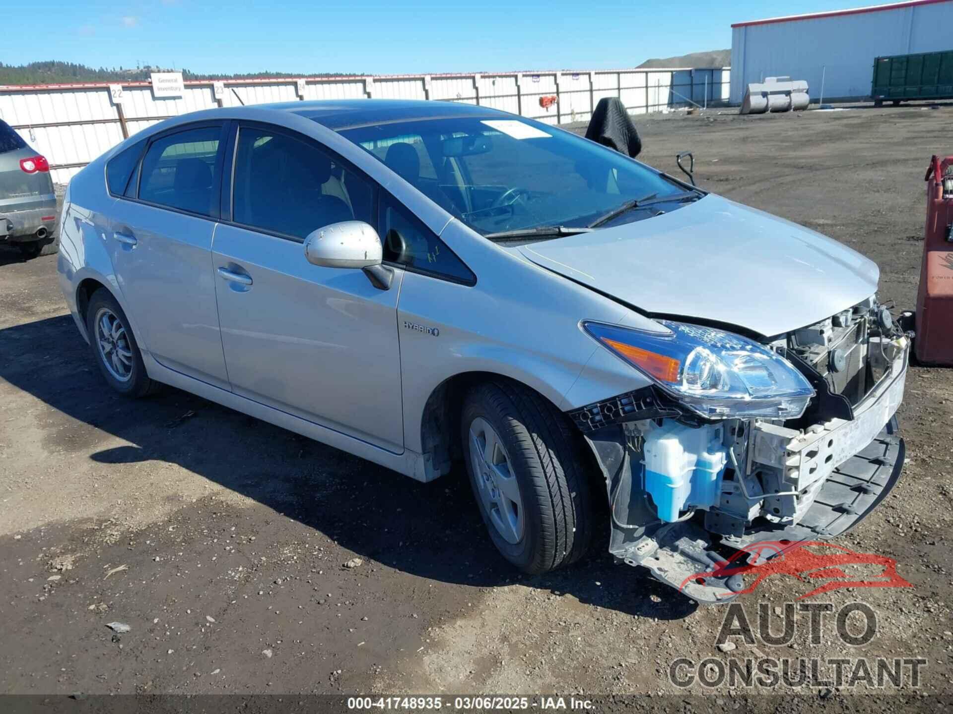 TOYOTA PRIUS 2010 - JTDKN3DUXA0013770
