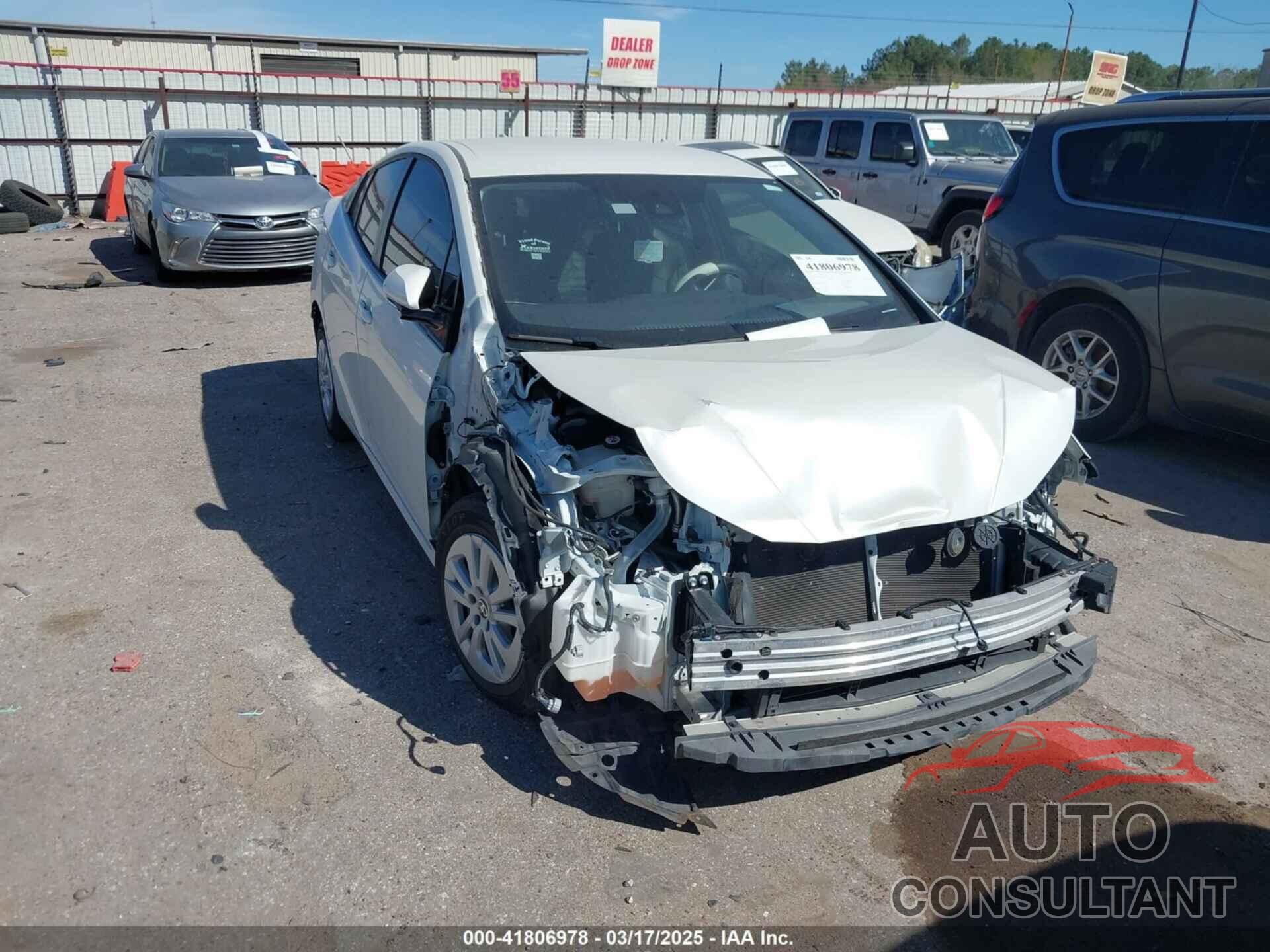 TOYOTA PRIUS 2018 - JTDKARFU3J3055014