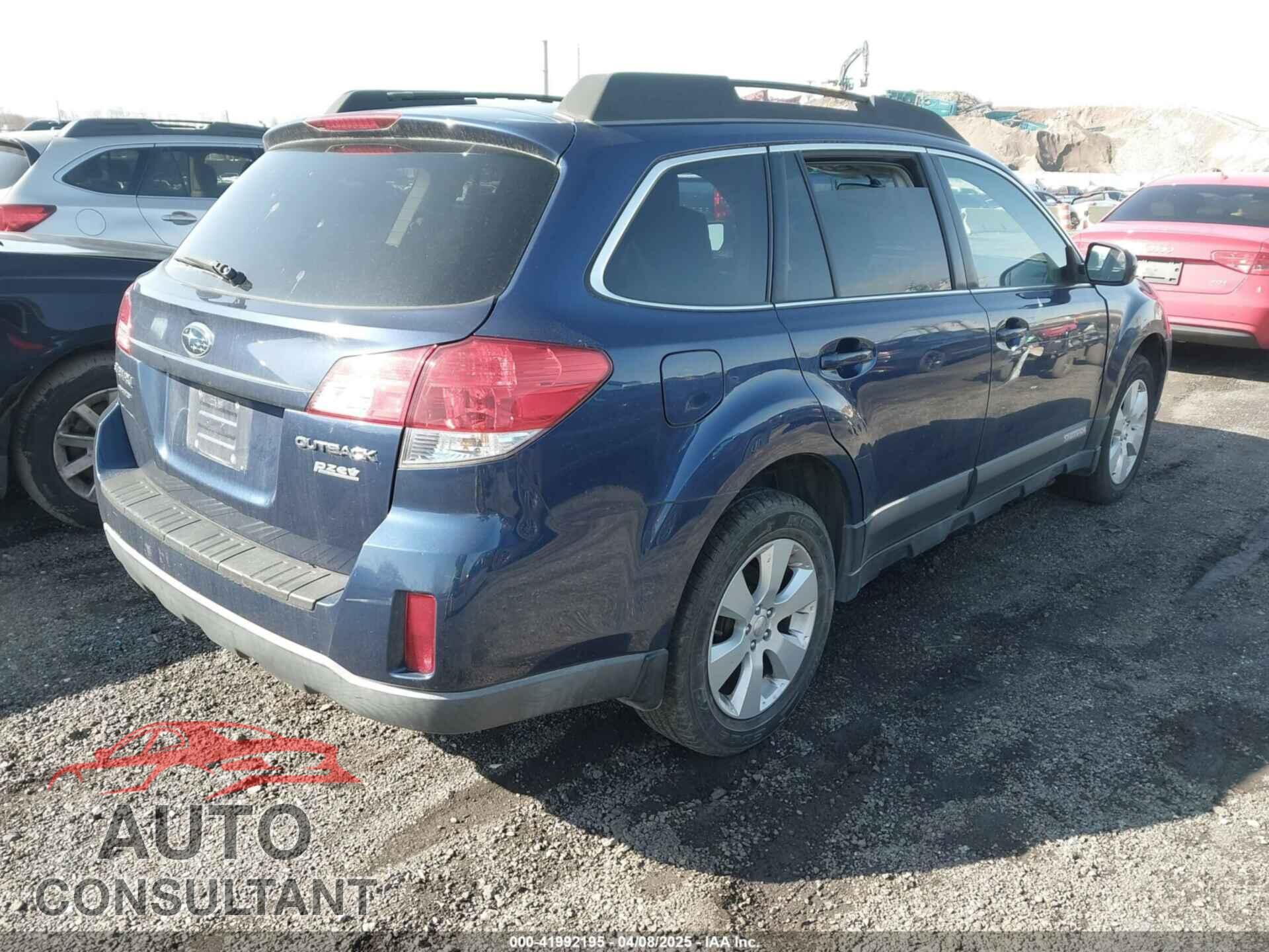 SUBARU OUTBACK 2011 - 4S4BRBGC0B3365026
