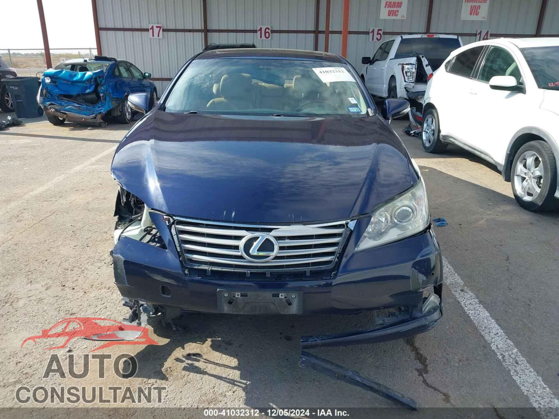 LEXUS ES 350 2011 - JTHBK1EGXB2461419