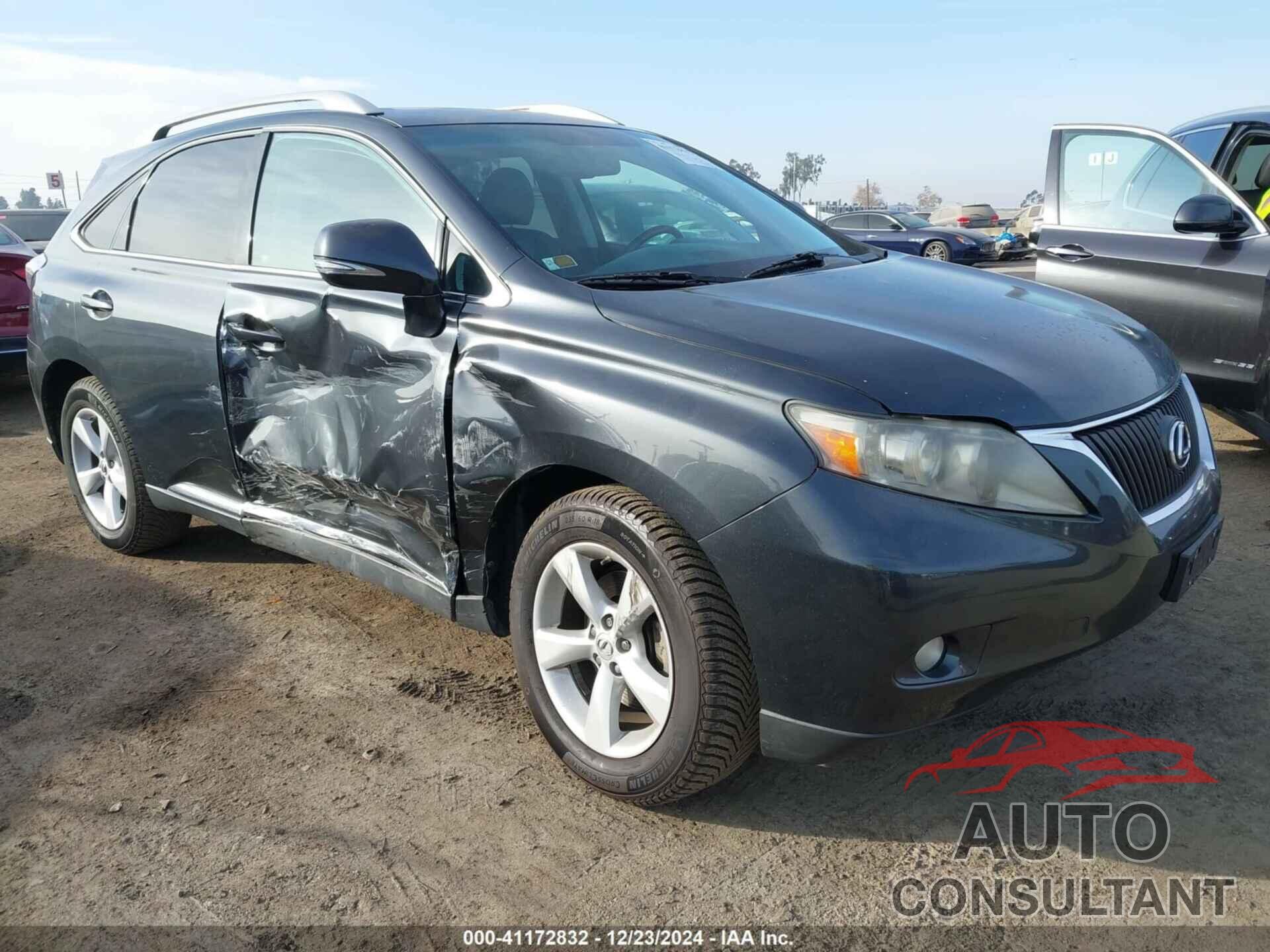 LEXUS RX 2010 - 2T2ZK1BA4AC002446