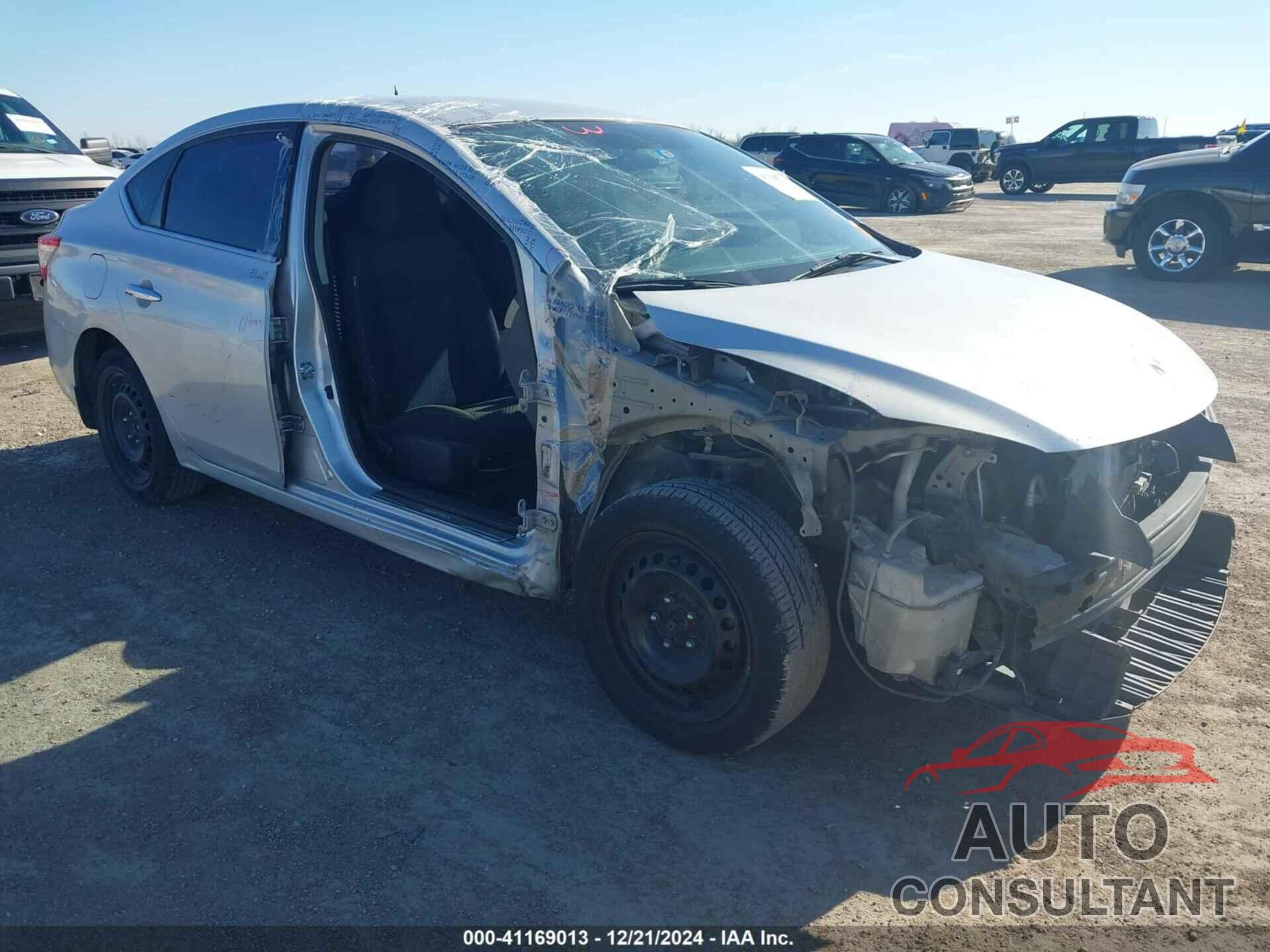 NISSAN SENTRA 2013 - 3N1AB7APXDL628940