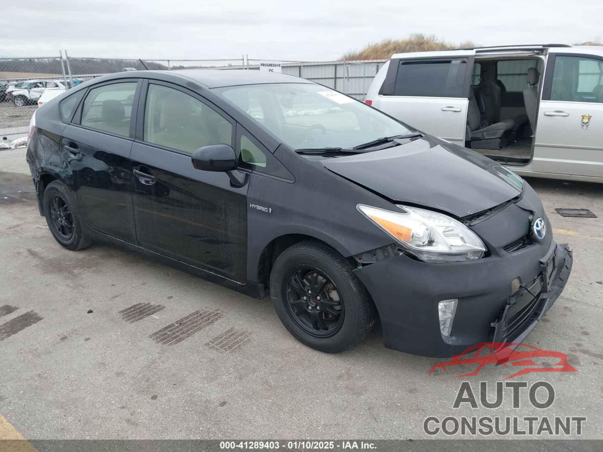 TOYOTA PRIUS 2012 - JTDKN3DU4C5462500