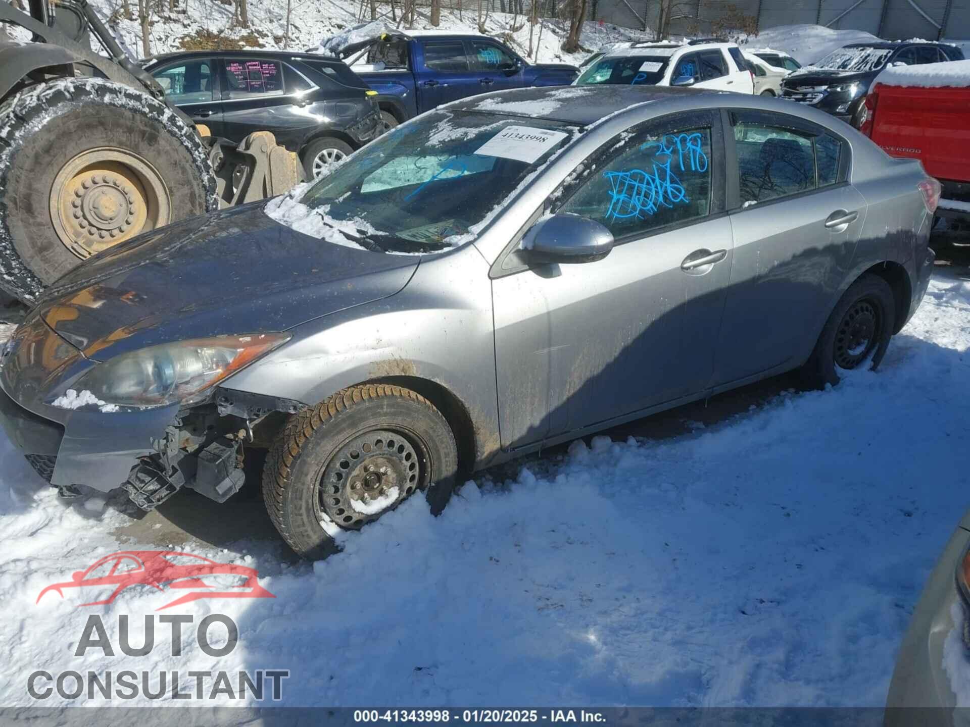 MAZDA MAZDA3 2012 - JM1BL1V80C1698502