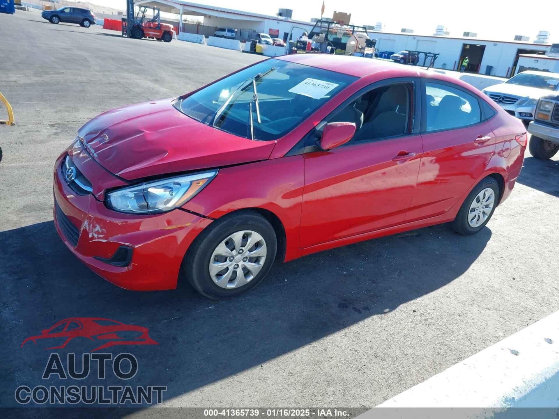HYUNDAI ACCENT 2017 - KMHCT4AE7HU298231