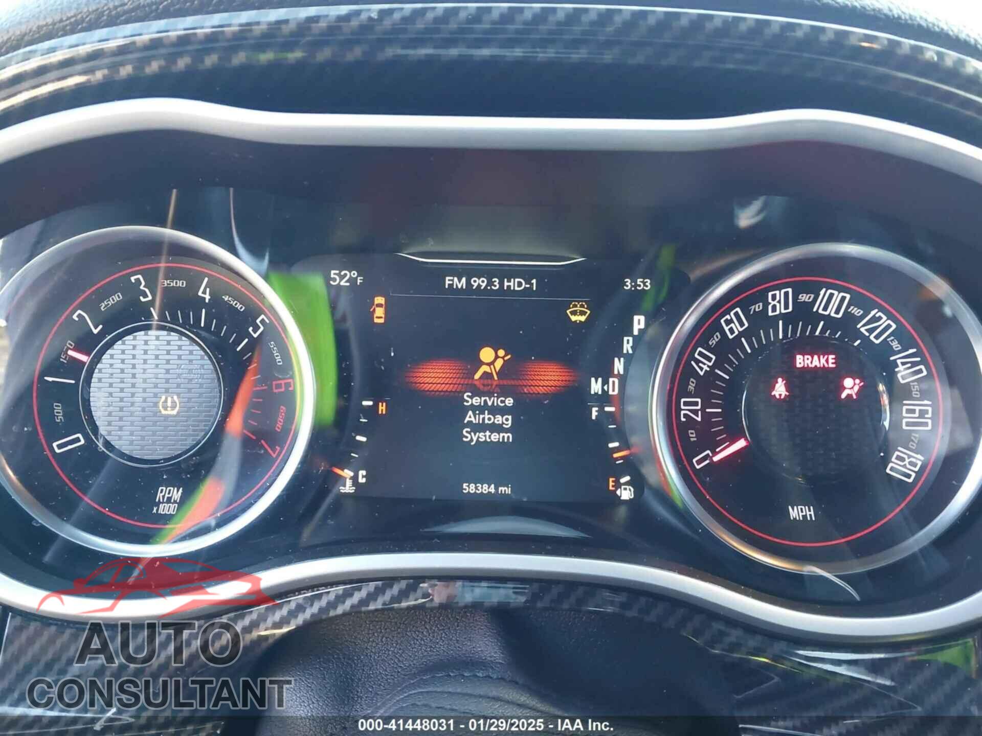 DODGE CHALLENGER 2017 - 2C3CDZFJ4HH503001