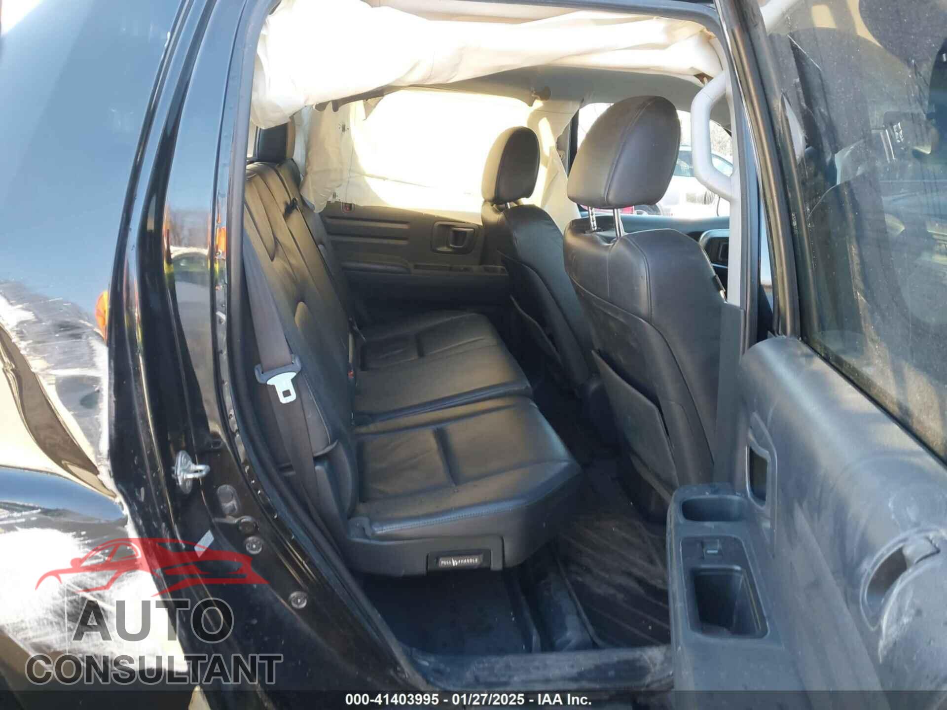 HONDA RIDGELINE 2009 - 5FPYK16569B099998