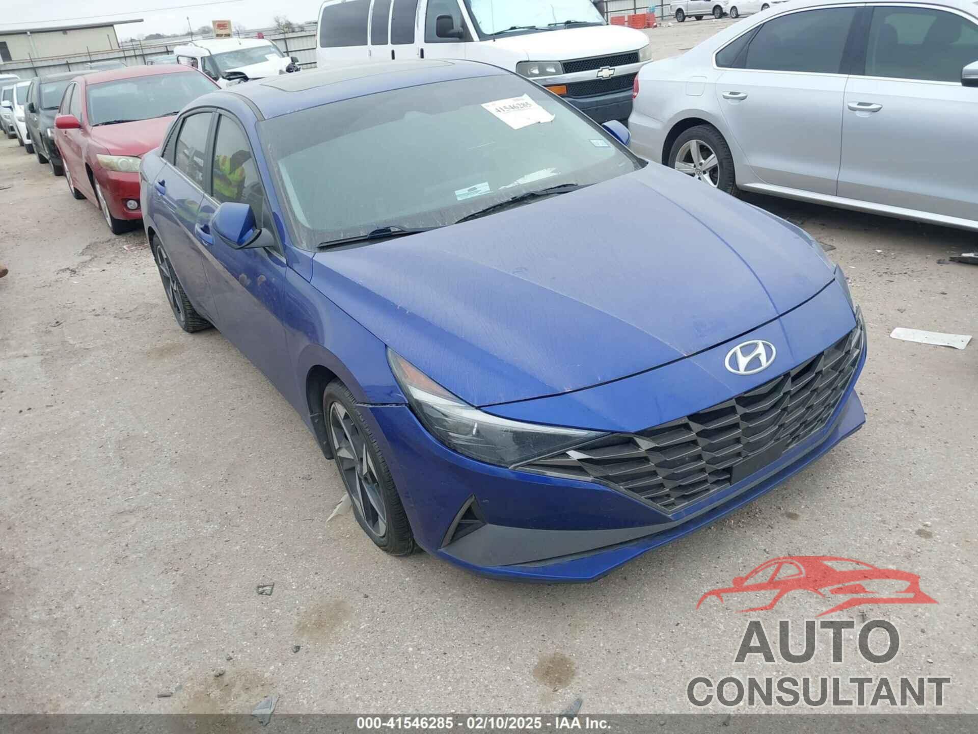 HYUNDAI ELANTRA HYBRID 2022 - KMHLN4AJ7NU015152