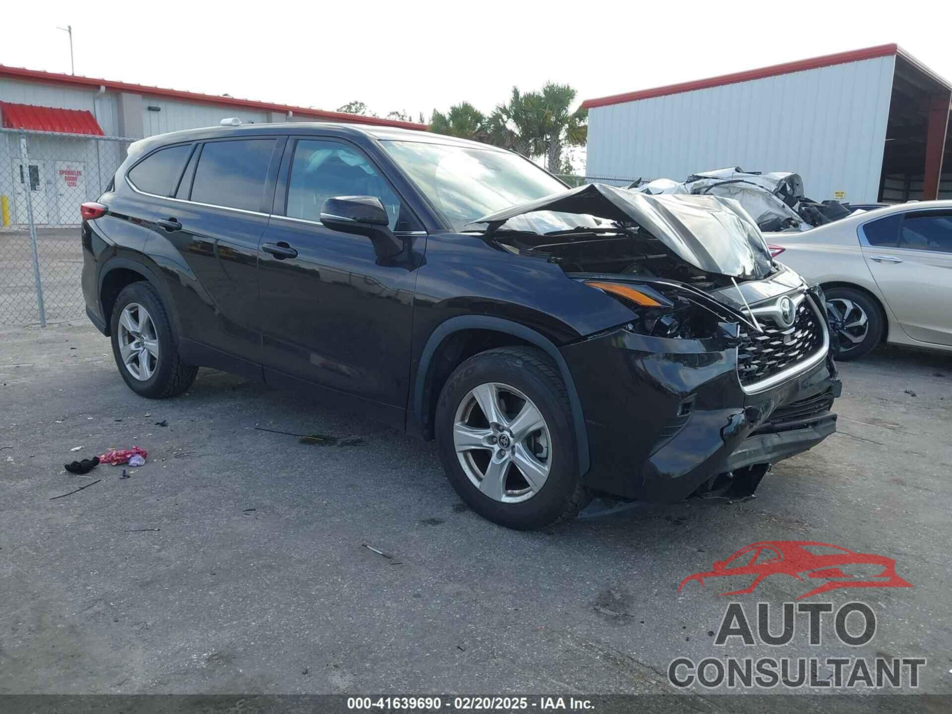 TOYOTA HIGHLANDER 2022 - 5TDZZRAH6NS109007