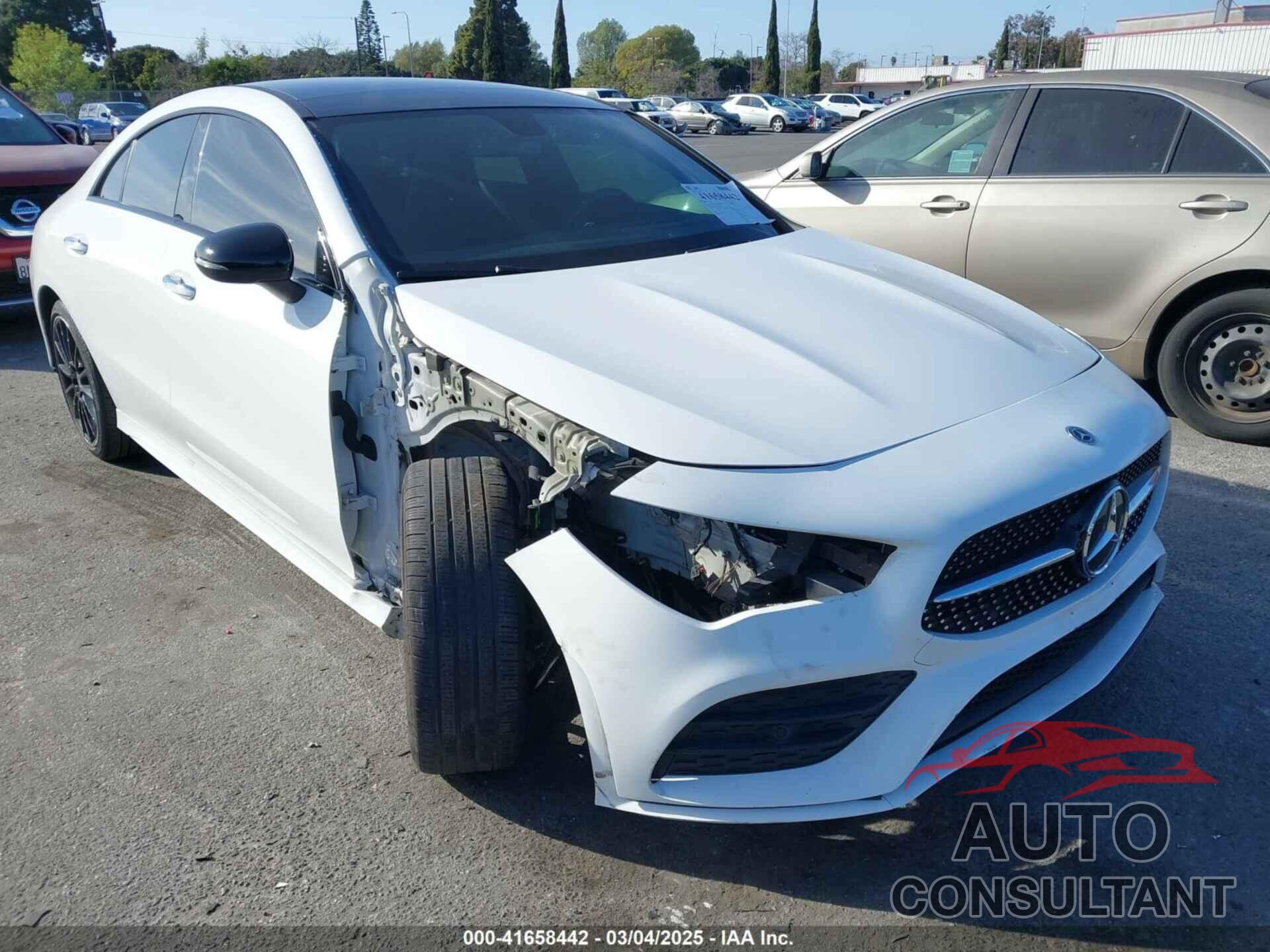 MERCEDES-BENZ CLA 250 COUPE 2022 - W1K5J4GB2NN318946