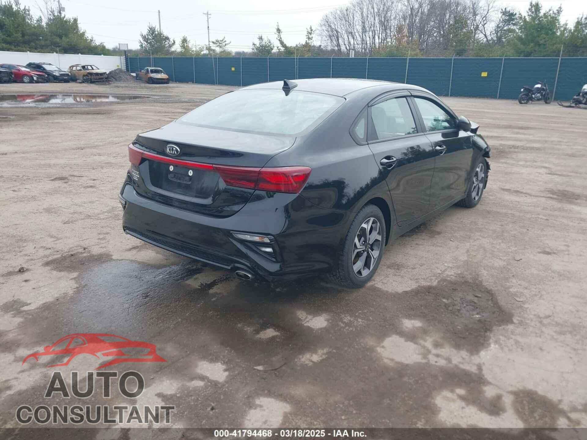 KIA FORTE 2019 - 3KPF24AD3KE108278