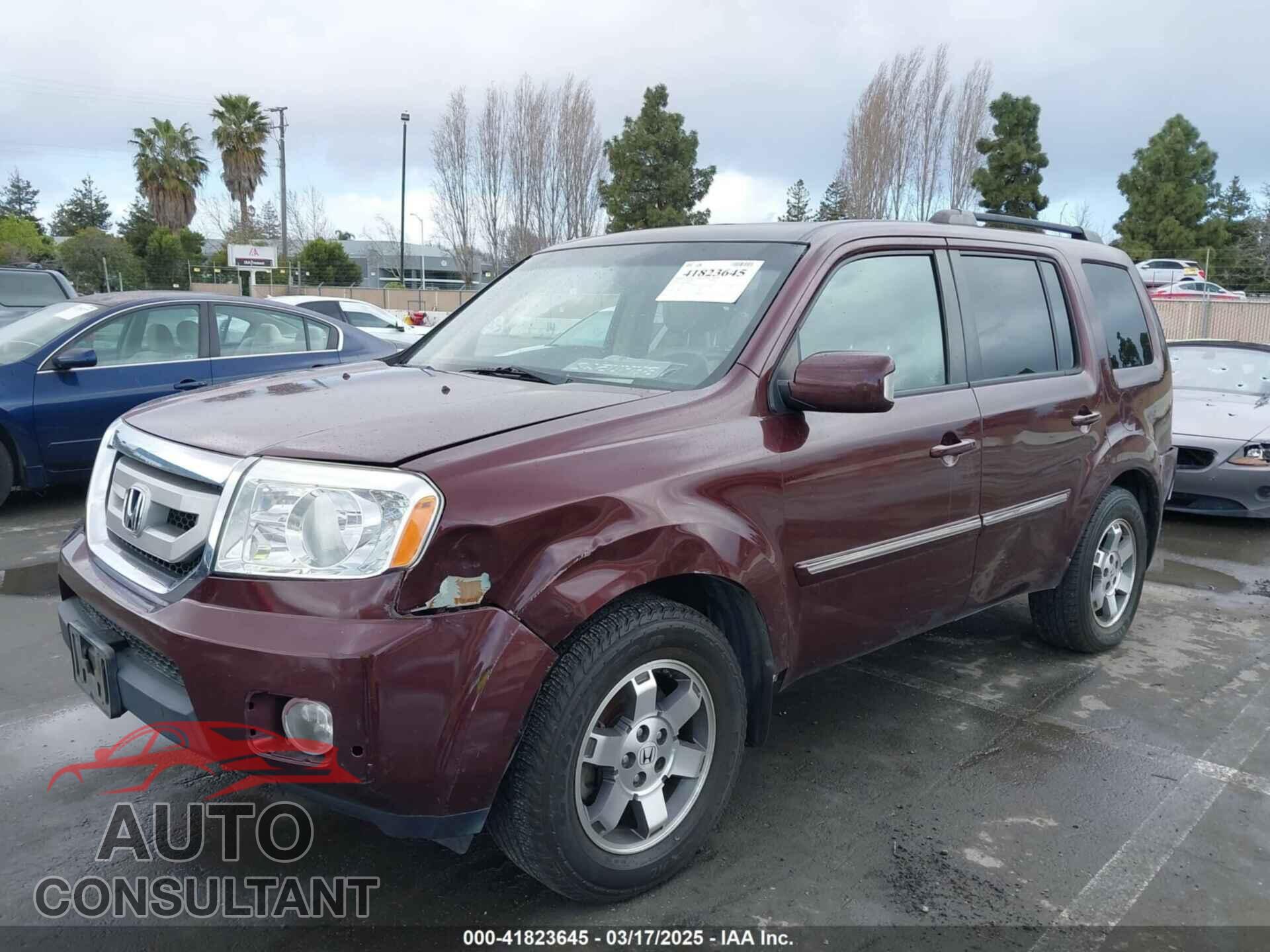 HONDA PILOT 2009 - 5FNYF48959B007813