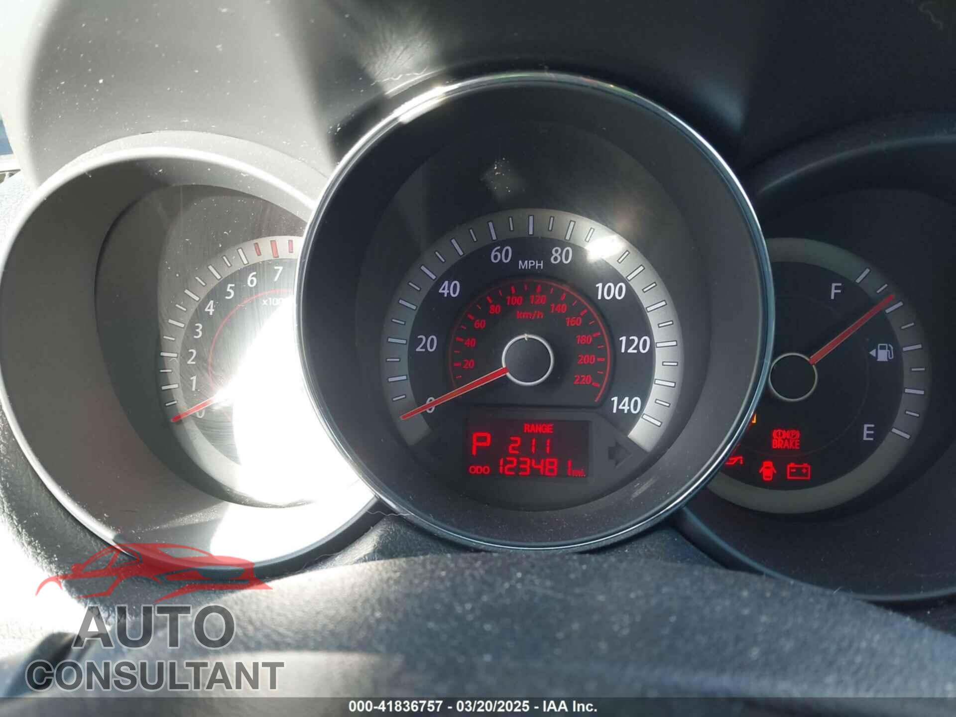 KIA FORTE 2013 - KNAFU4A2XD5716268