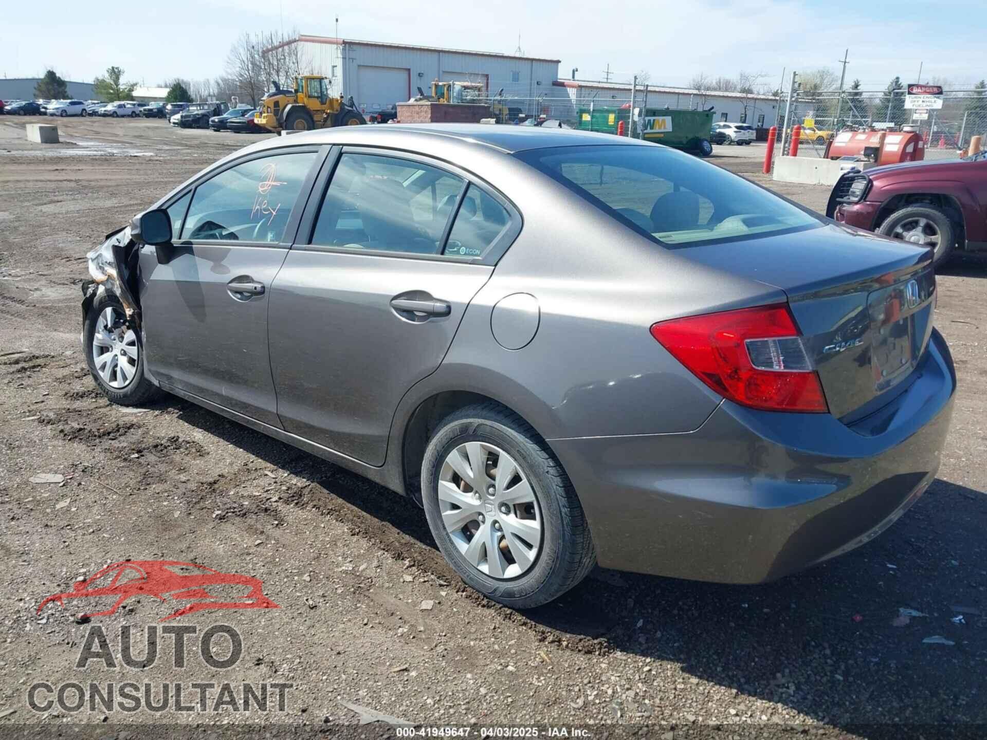 HONDA CIVIC 2012 - 19XFB2F53CE092672