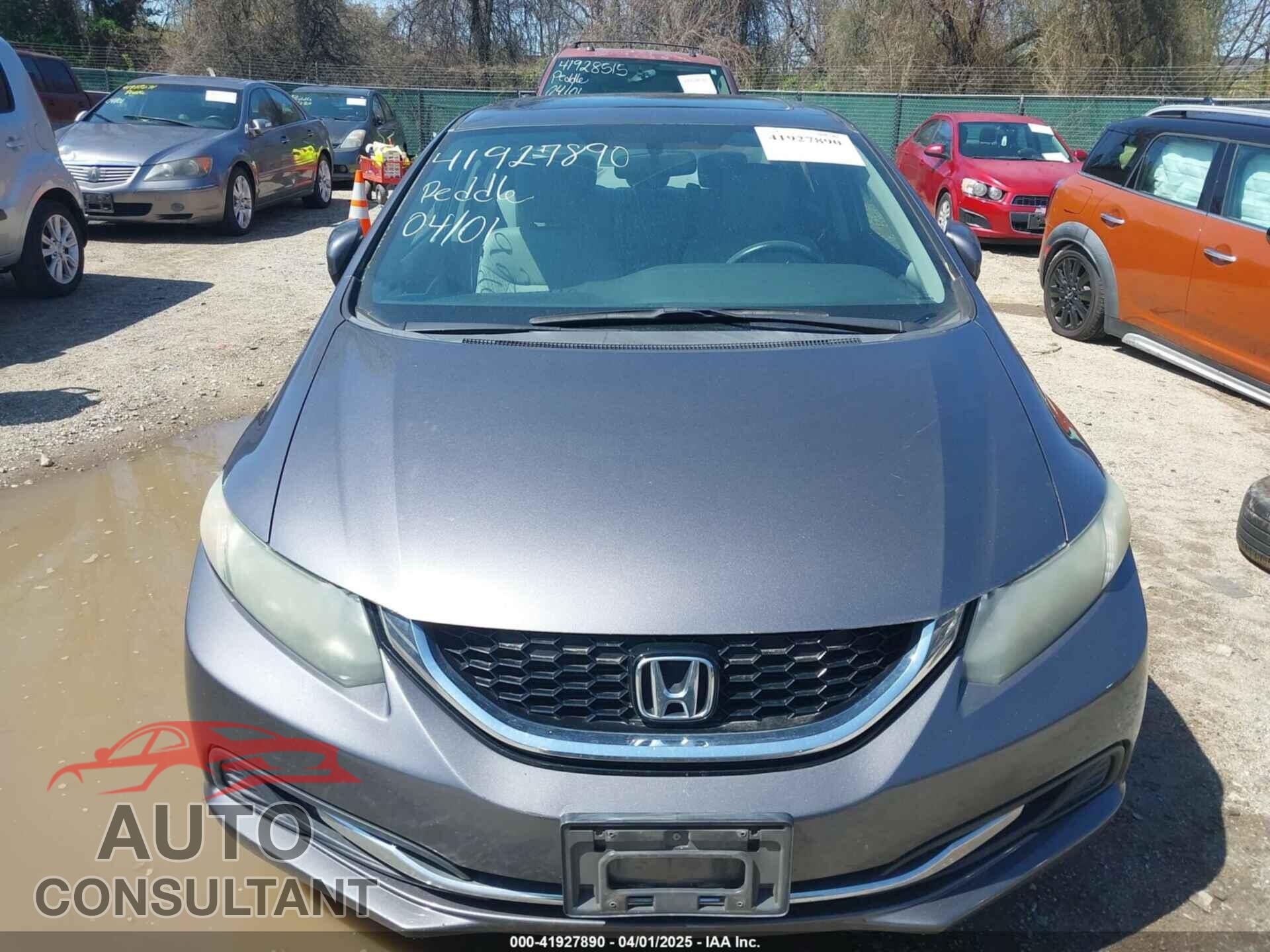 HONDA CIVIC 2014 - 19XFB2F87EE275554