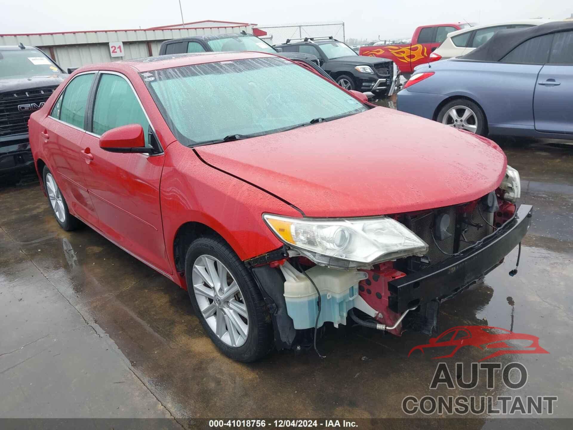 TOYOTA CAMRY 2013 - 4T4BF1FK1DR326976