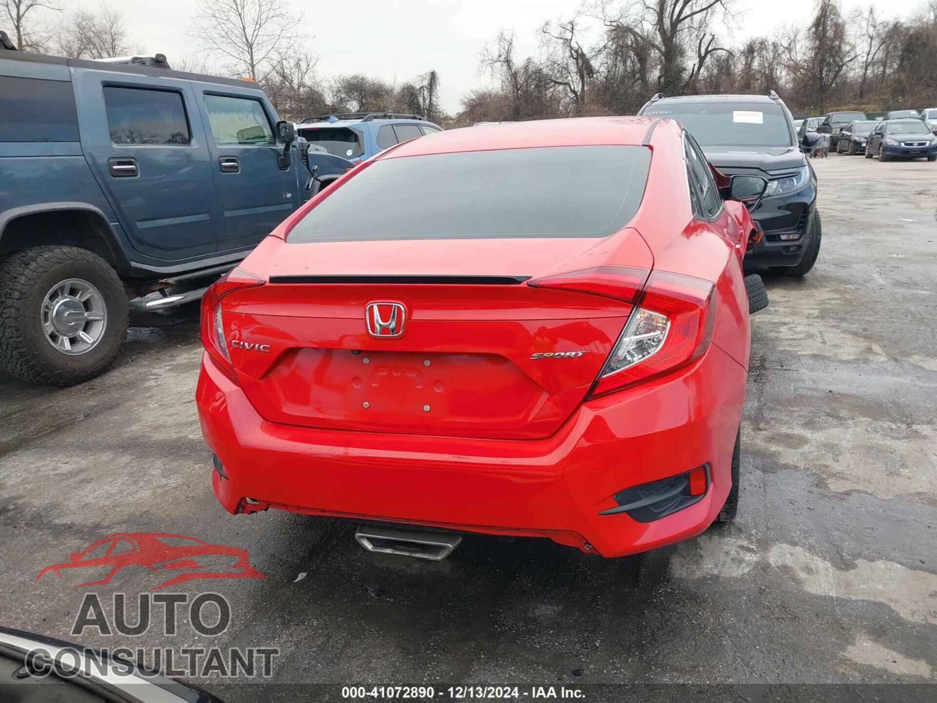 HONDA CIVIC 2019 - 2HGFC2F86KH573897