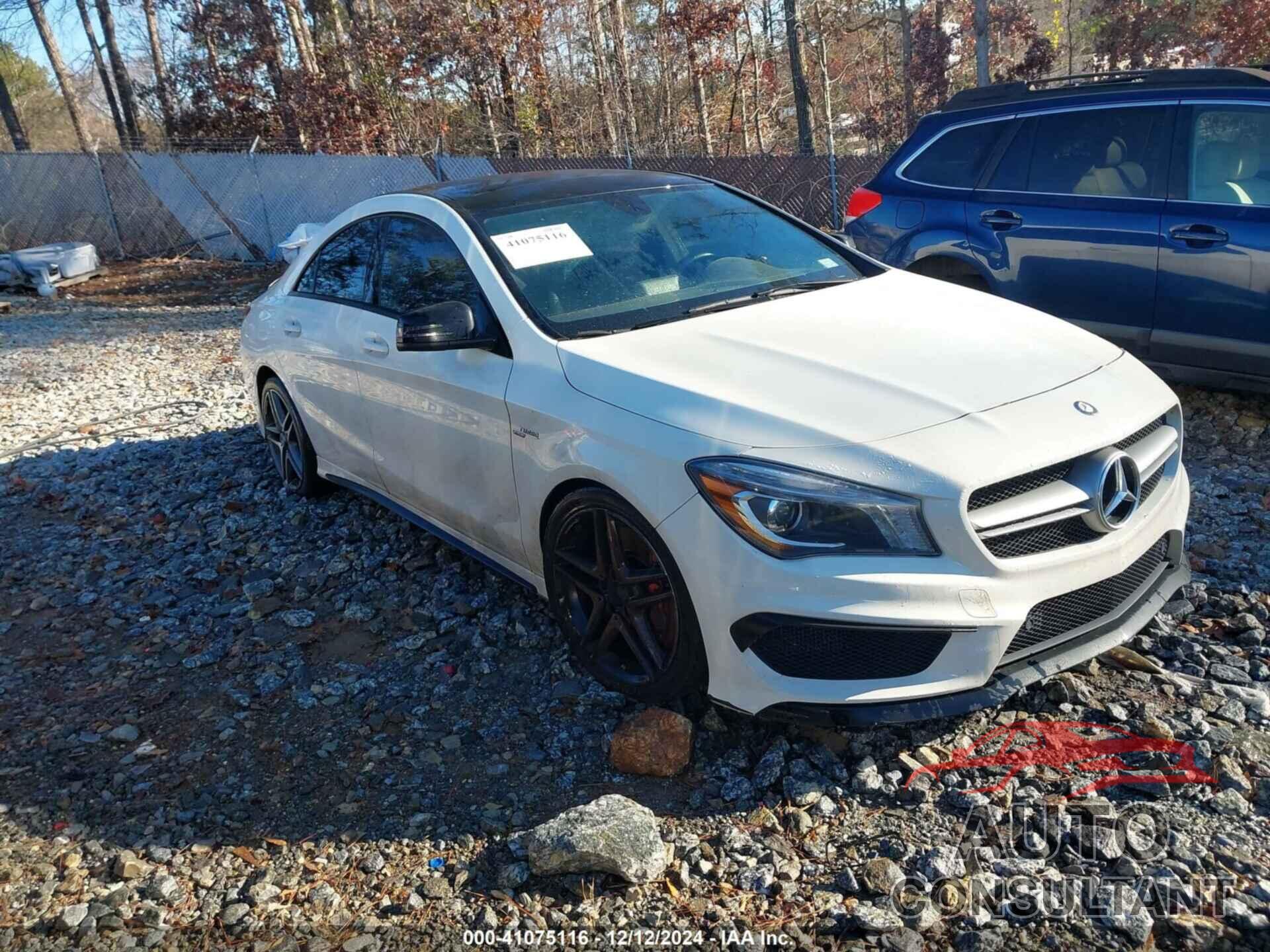 MERCEDES-BENZ CLA 45 AMG 2014 - WDDSJ5CB3EN083908