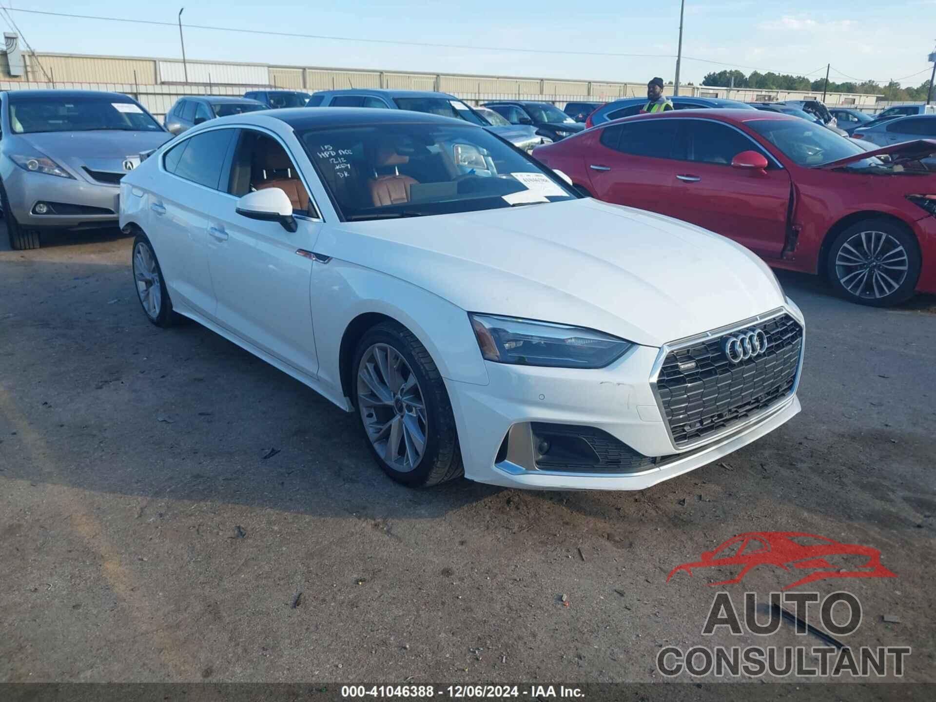 AUDI A5 SPORTBACK 2022 - WAUABCF54NA010841