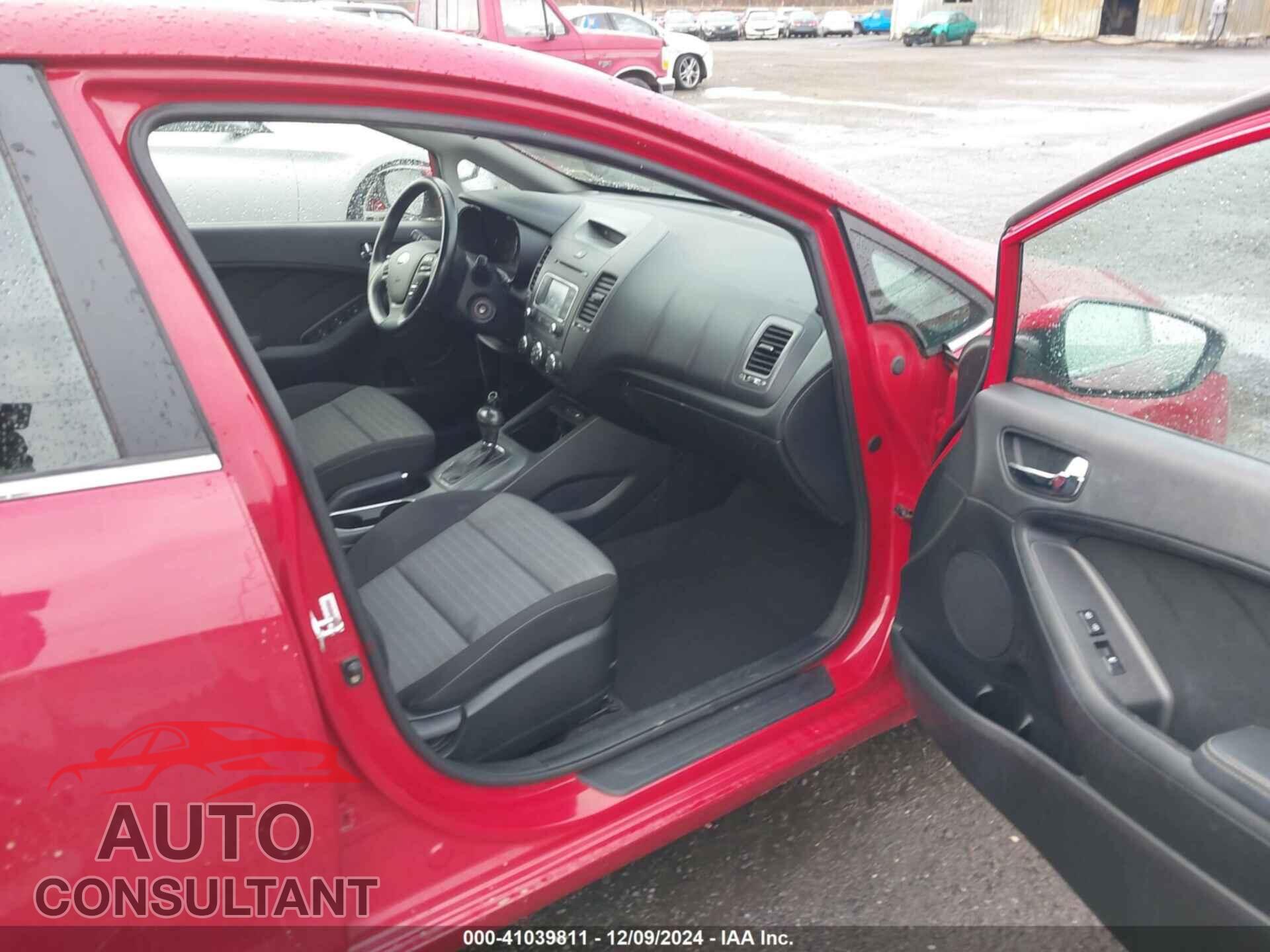 KIA FORTE 2014 - KNAFX4A8XE5162386