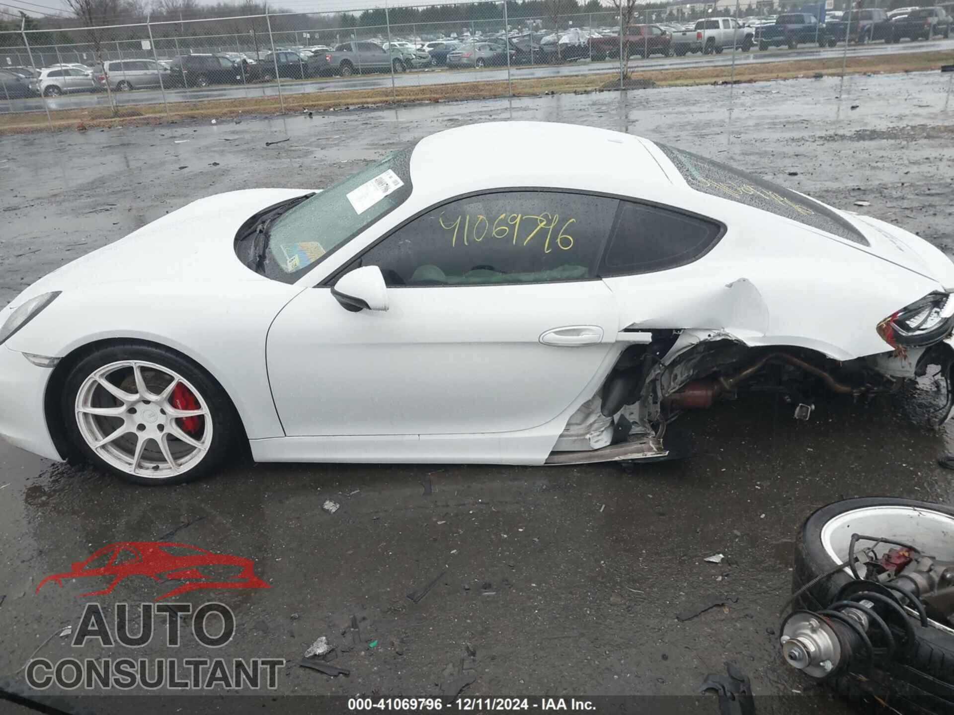 PORSCHE CAYMAN 2015 - WP0AA2A87FK160441