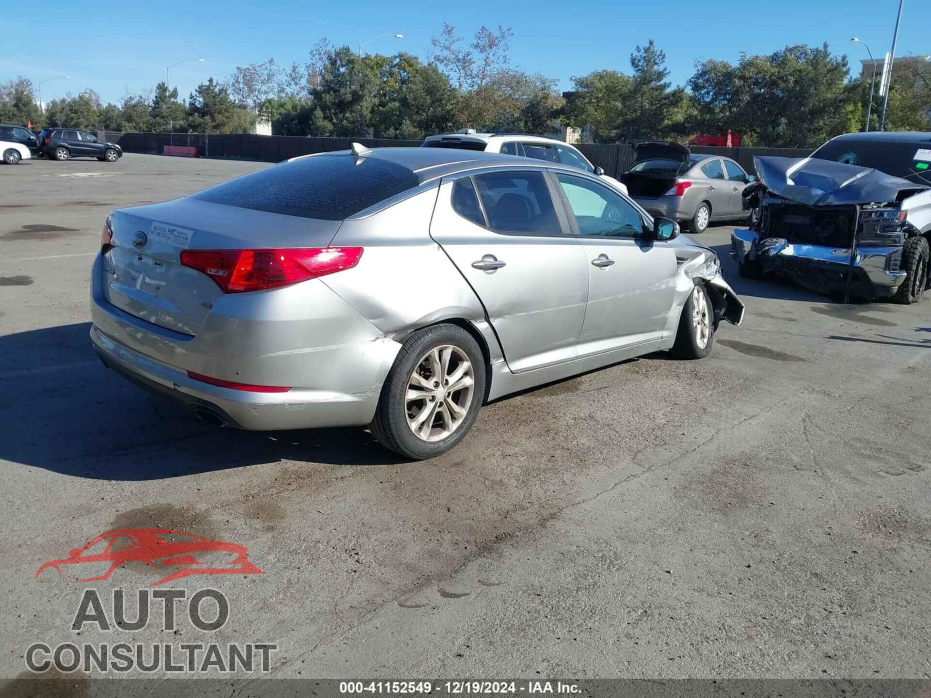 KIA OPTIMA 2013 - 5XXGM4A79DG212860