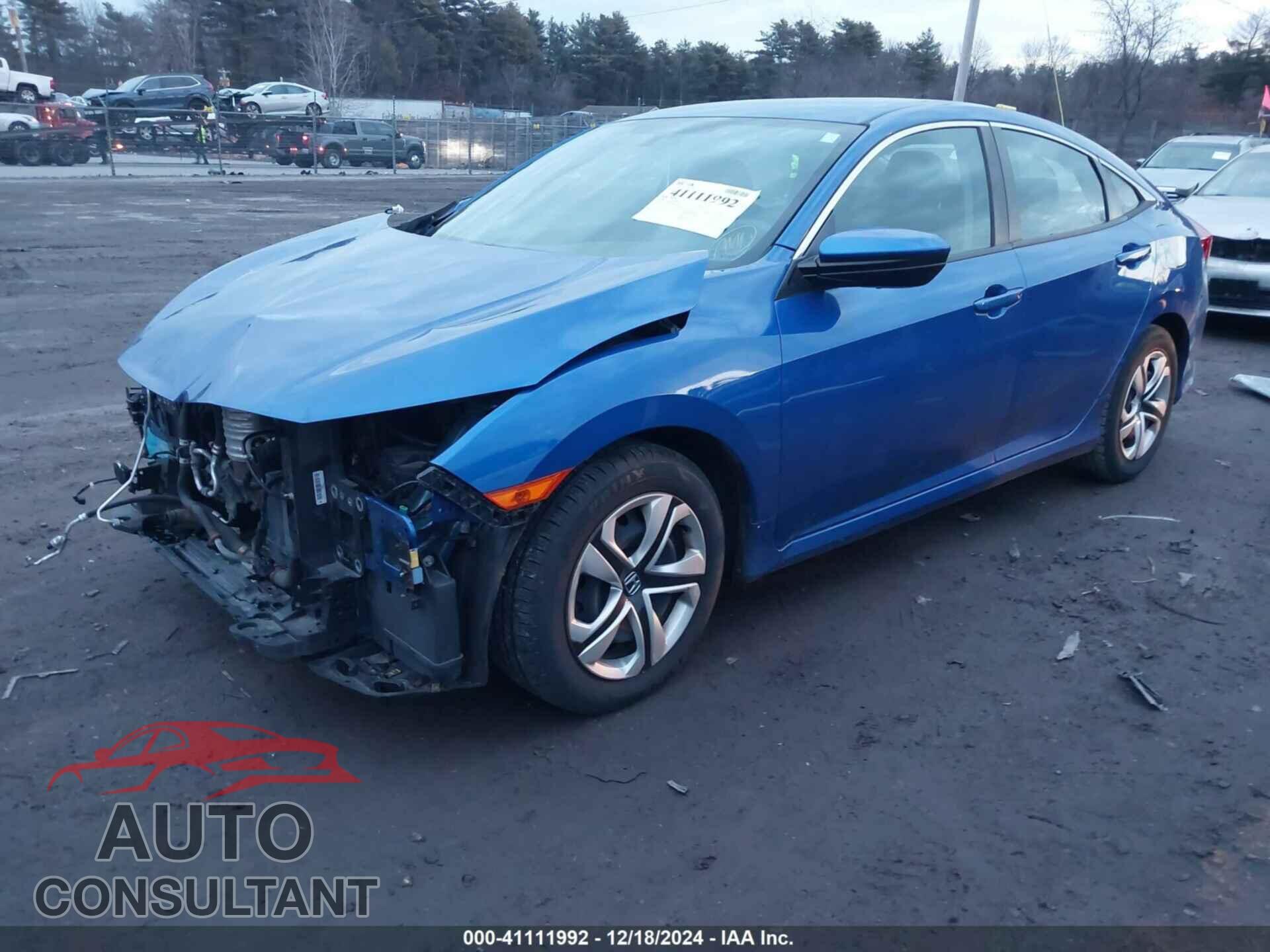 HONDA CIVIC 2018 - 19XFC2F54JE209475