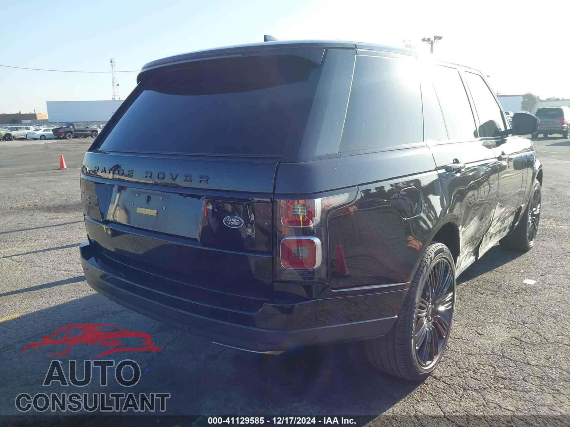 LAND ROVER RANGE ROVER 2021 - SALGS2SE7MA441825