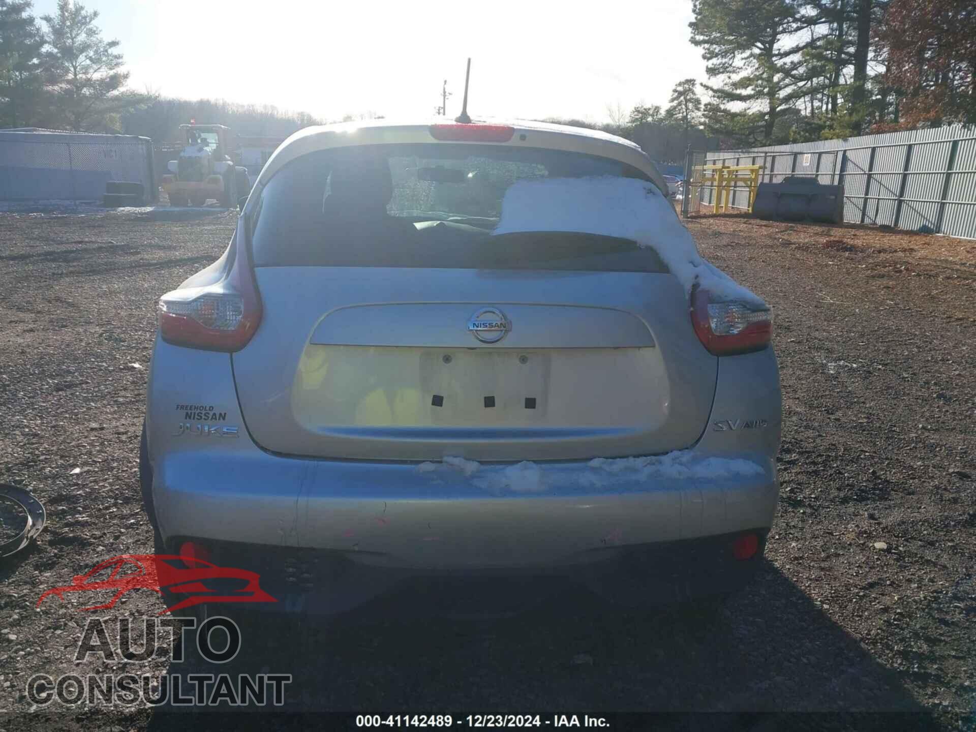 NISSAN JUKE 2017 - JN8AF5MVXHT753345