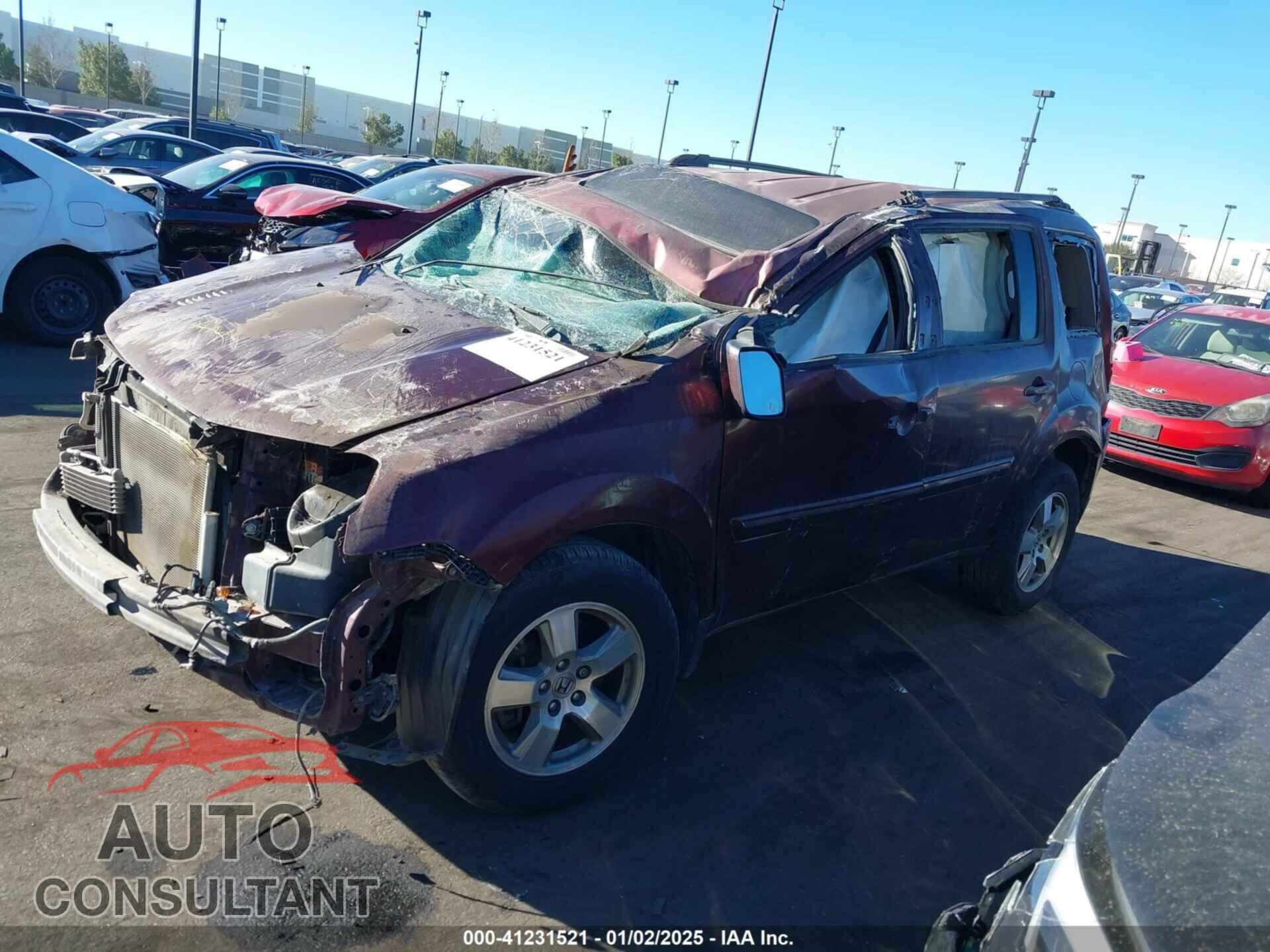 HONDA PILOT 2011 - 5FNYF4H55BB088606
