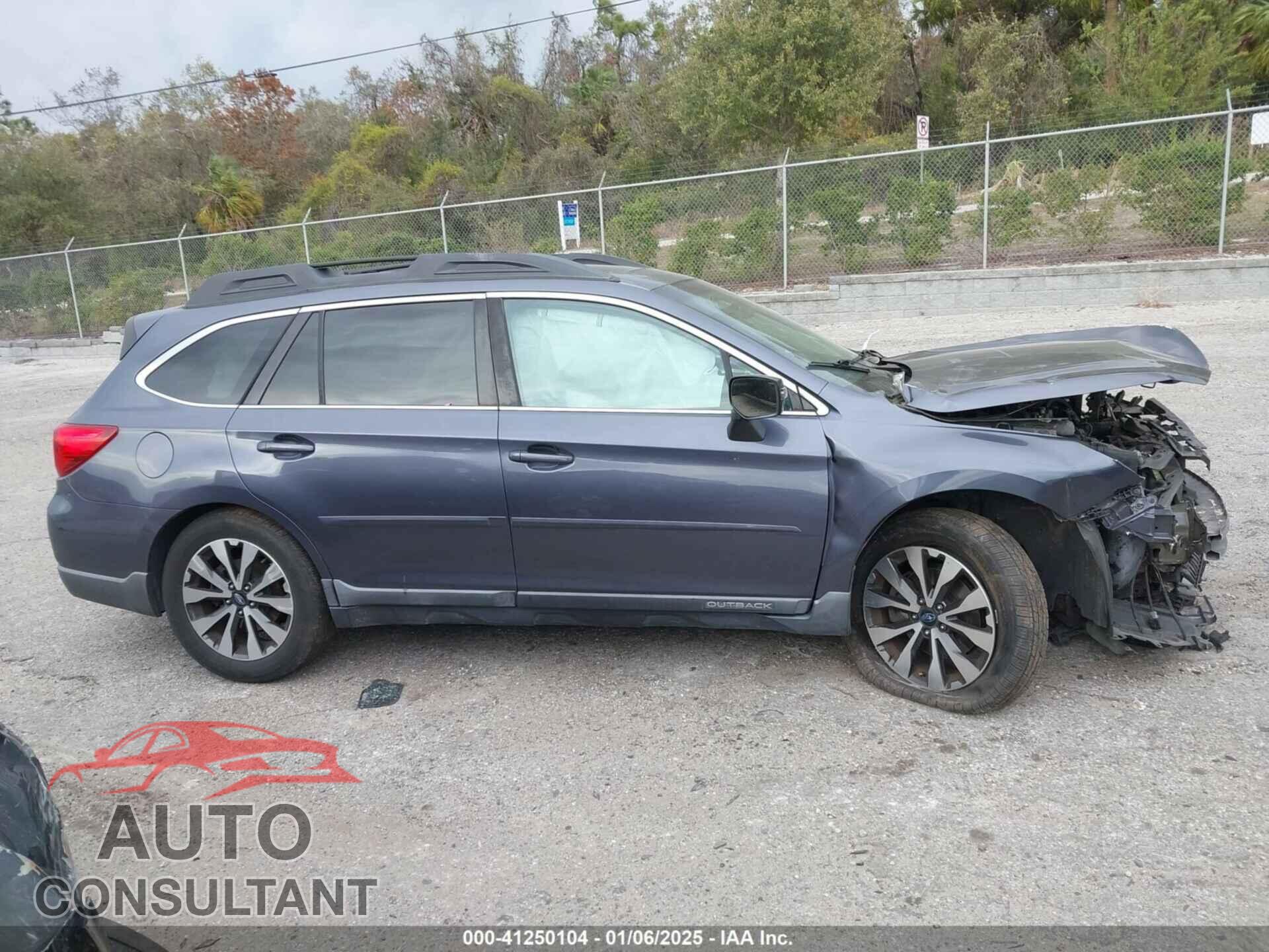 SUBARU OUTBACK 2017 - 4S4BSANC9H3265355