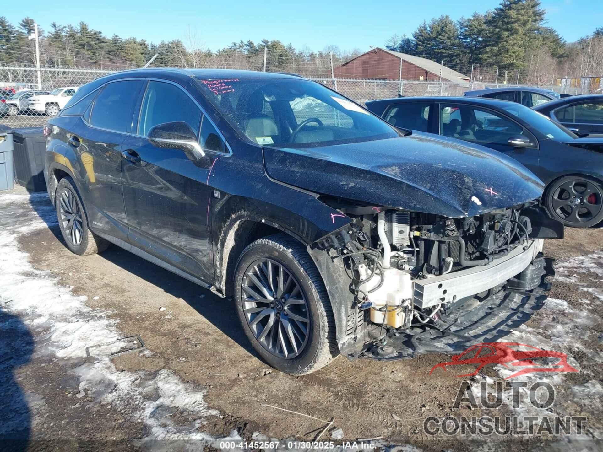 LEXUS RX 450H 2019 - 2T2BGMCAXKC042566