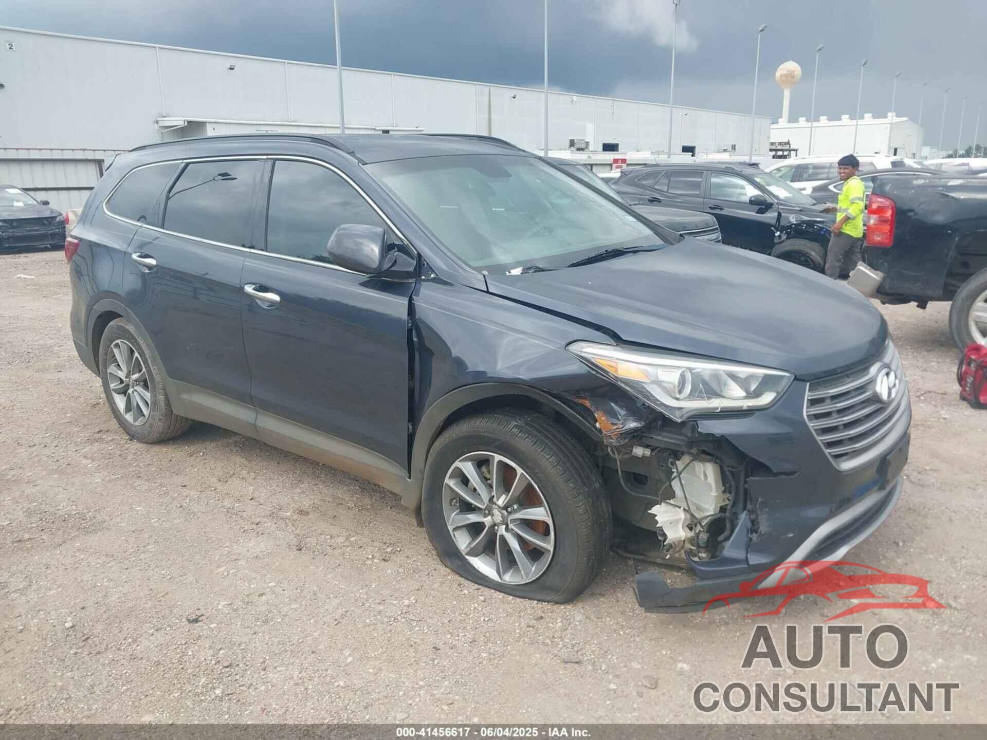 HYUNDAI SANTA FE 2017 - KM8SM4HFXHU242923
