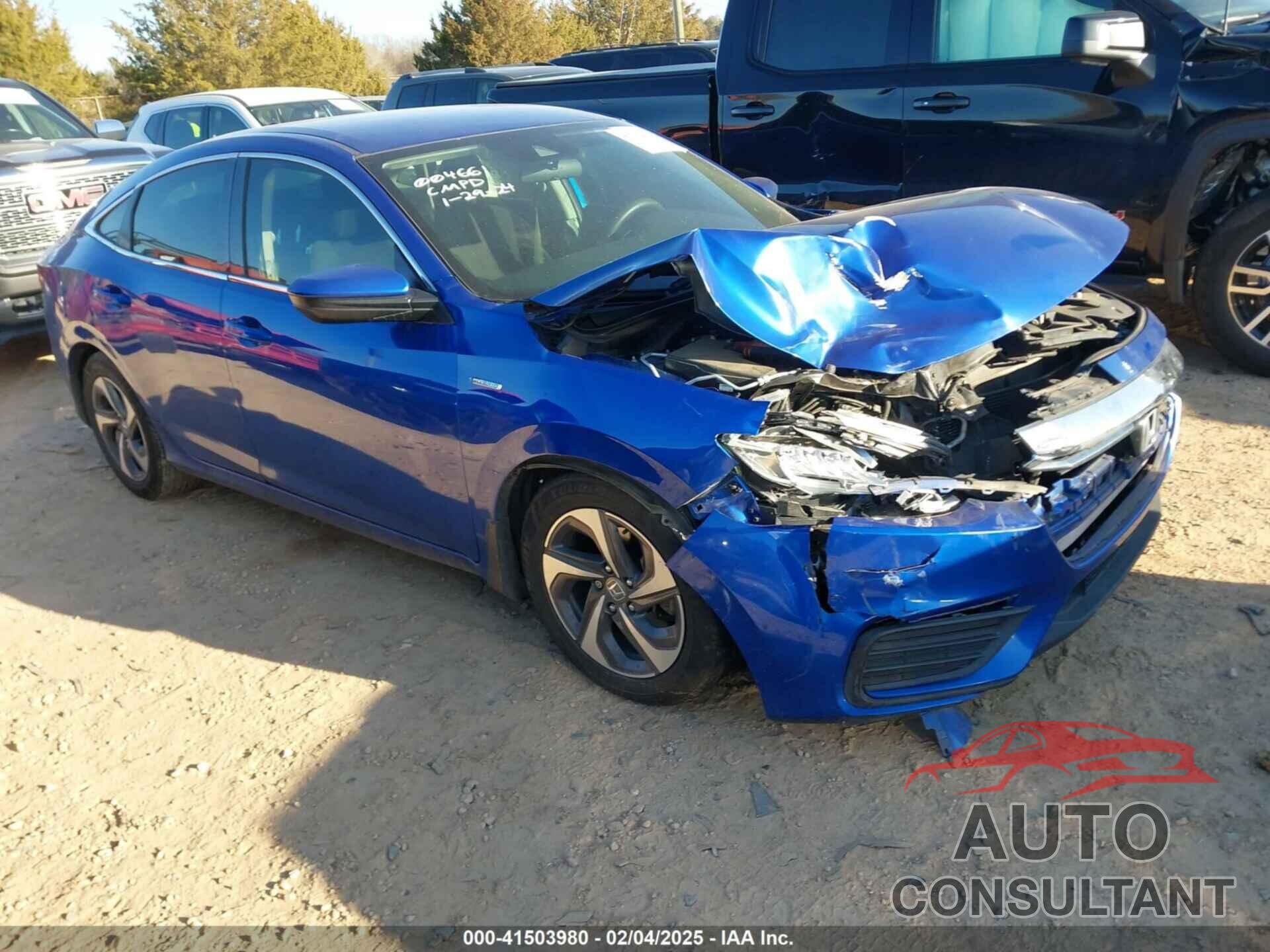 HONDA INSIGHT 2019 - 19XZE4F14KE004661