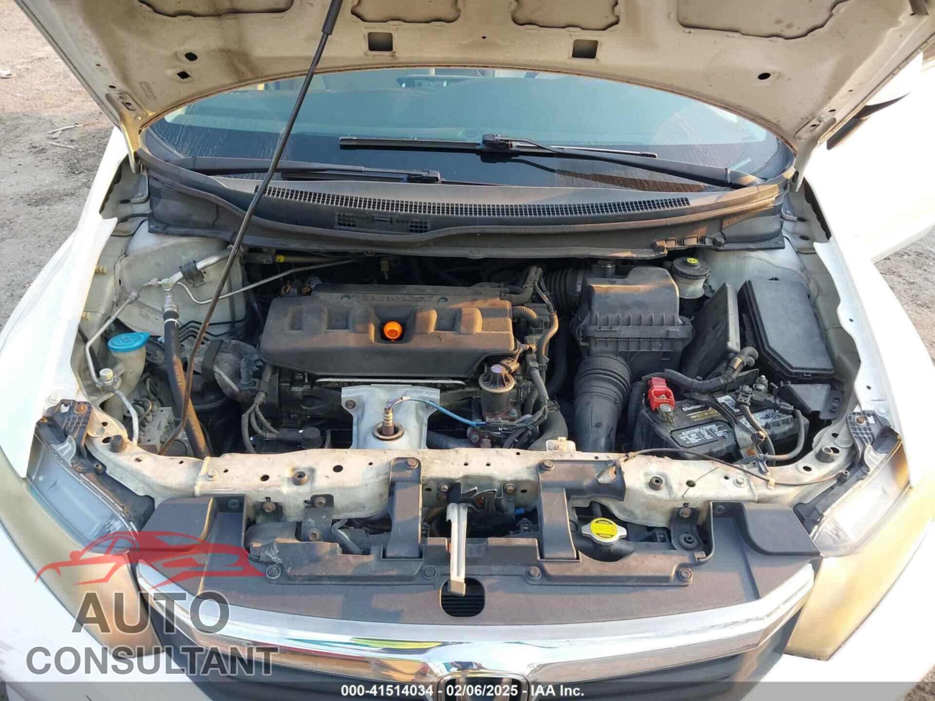HONDA CIVIC 2012 - 2HGFB2F60CH521605